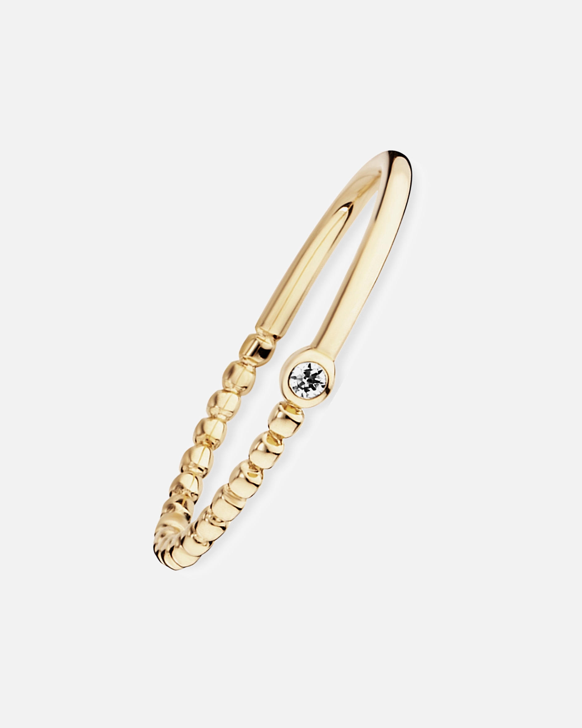 Ring für Weiblich caï Ring 925/- Sterling Silber Zirkonia weiß 58