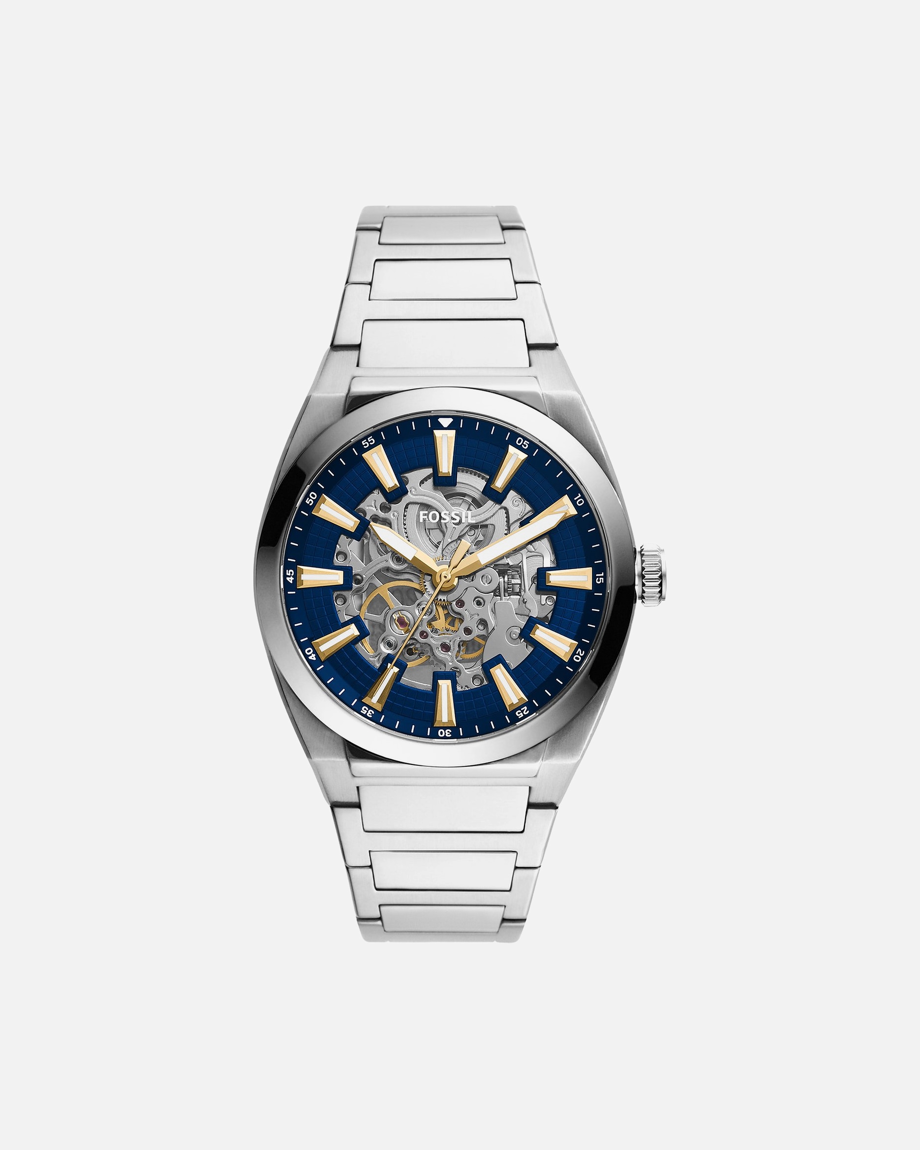 Uhr für Männlich Fossil Herrenuhr Edelstahl 1 Stück