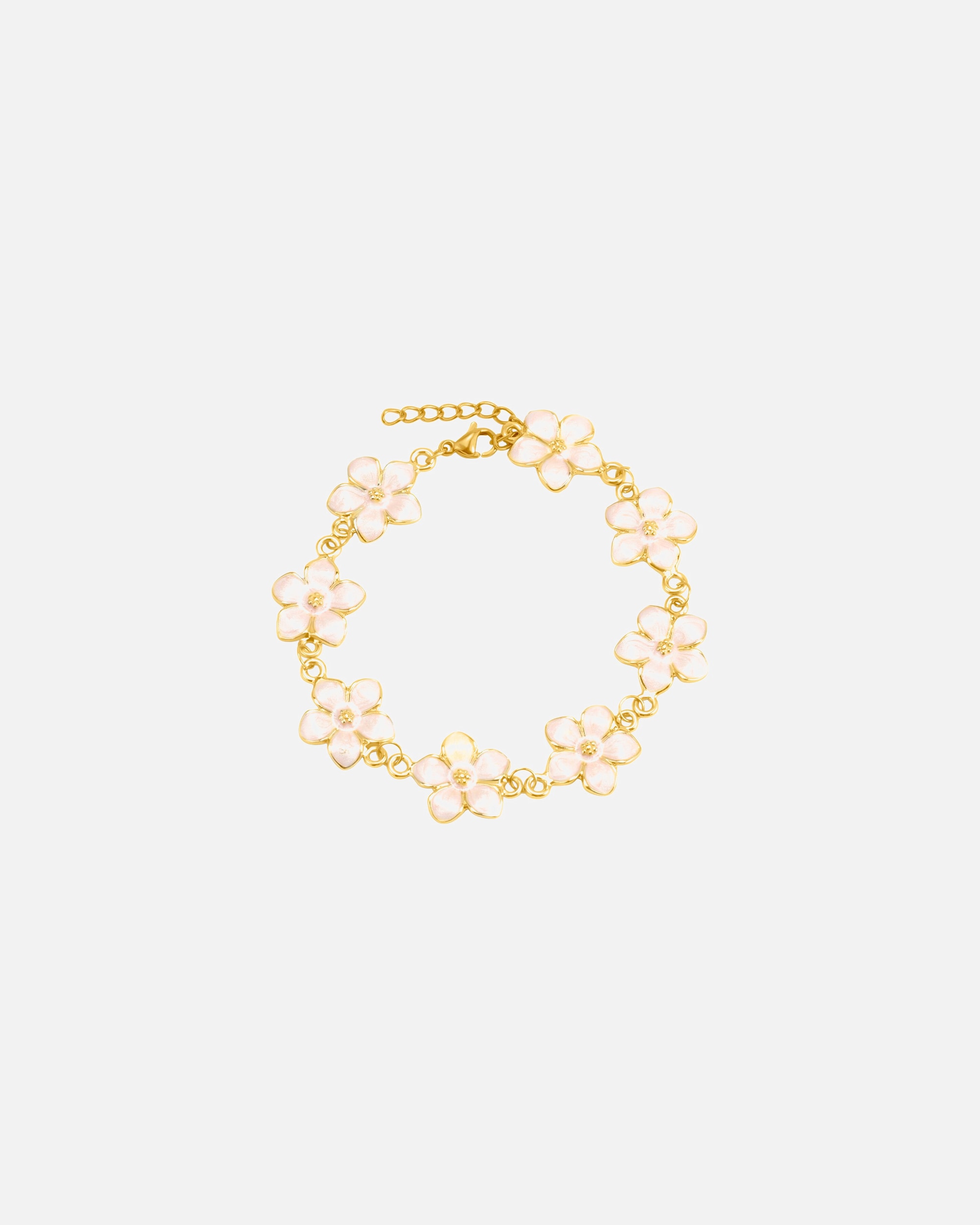 Armband für Weiblich timi of sweden Default Brand Line Armband Adeline mit Blumenmotiv 21 cm