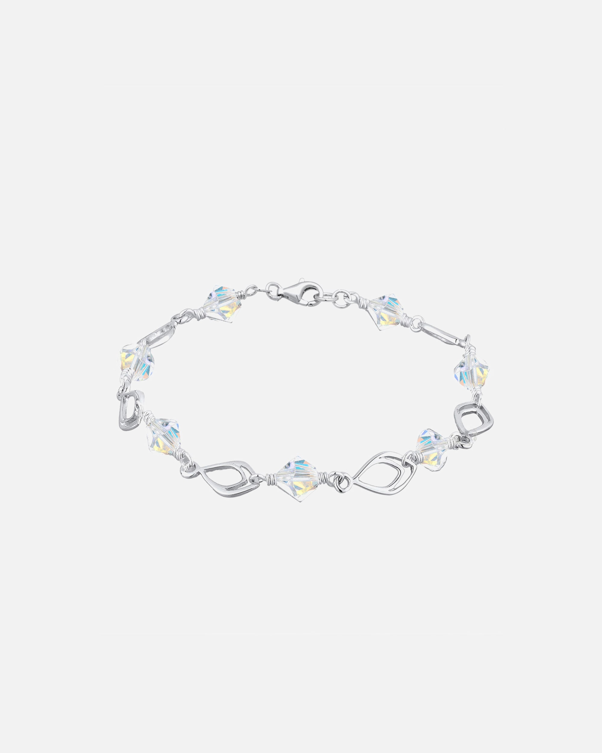 Armband für Weiblich Elli Federn 925 Sterling Silber, mit Kristallen von Swarovski® 1 Stück
