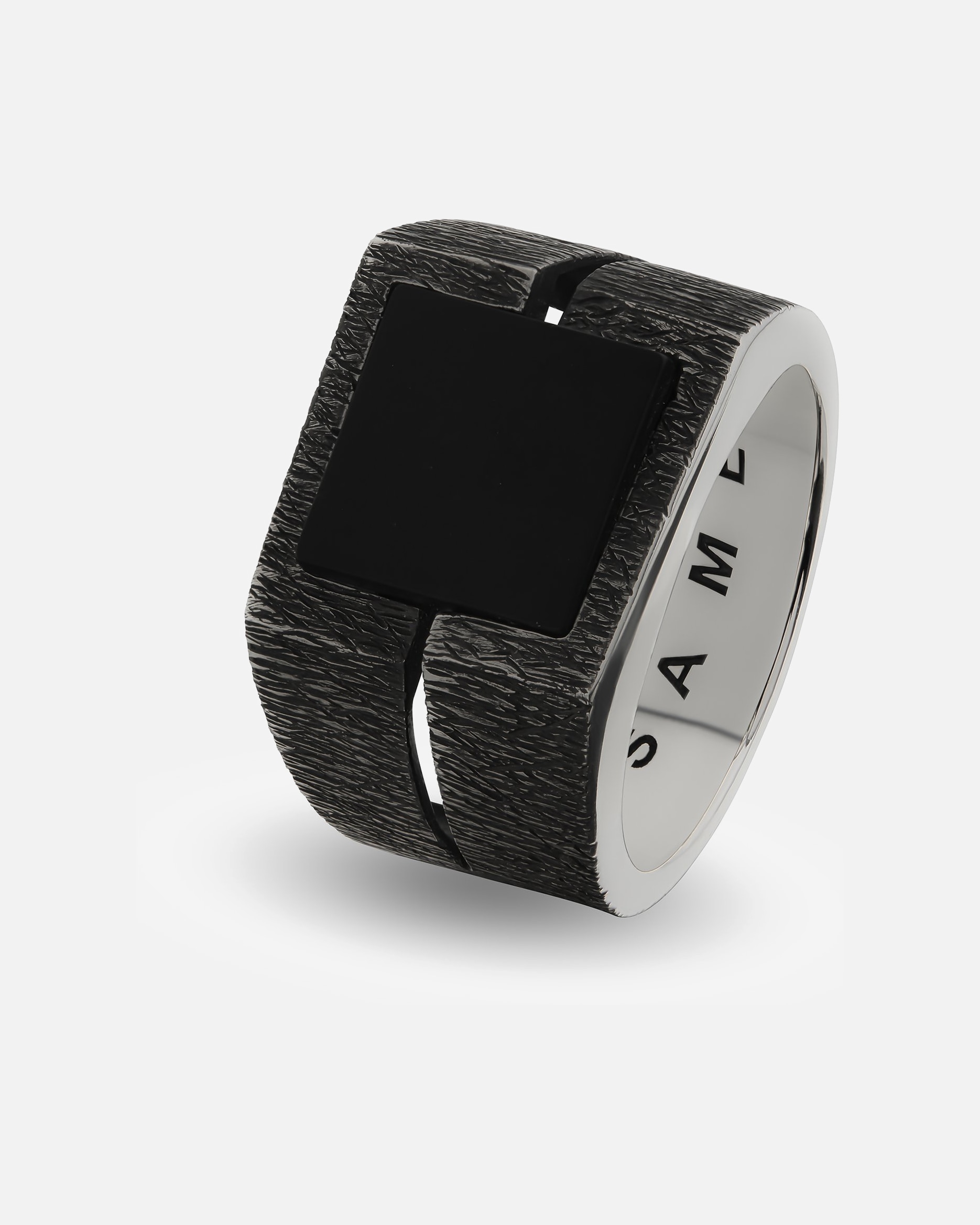 Ring für Männlich UN SAME Herrenring 925er Silber 66