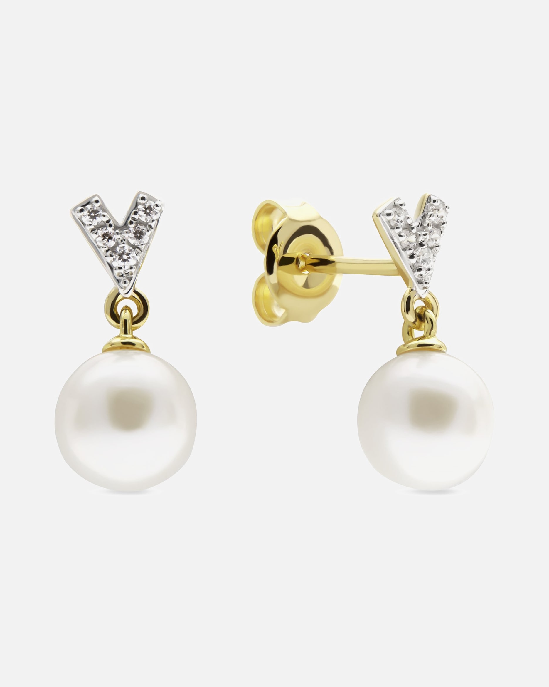 Ohrringe für Weiblich CHRIST Ohrstecker 375er Gelbgold One Size