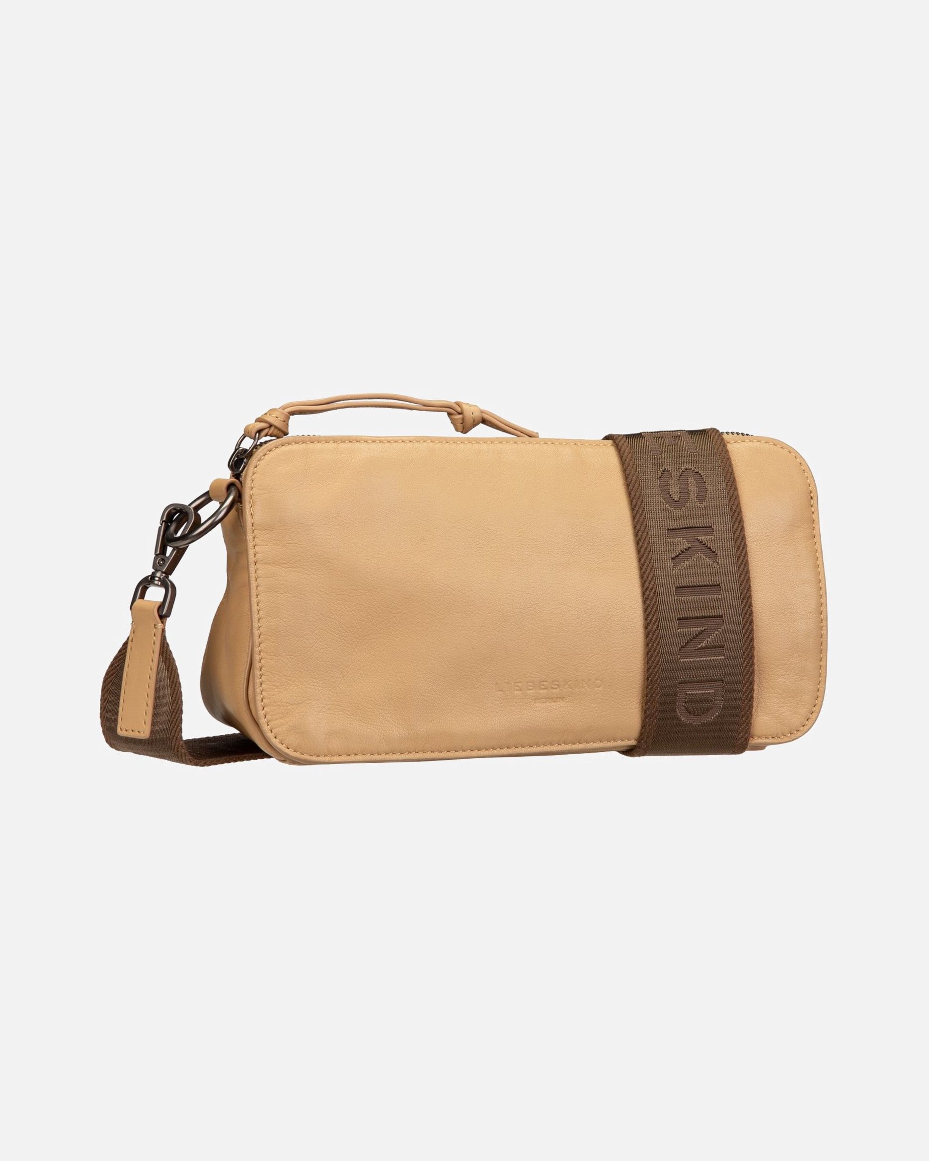 Umhängetasche für Weiblich Liebeskind Bodybag Basic Clarice M Light Tan