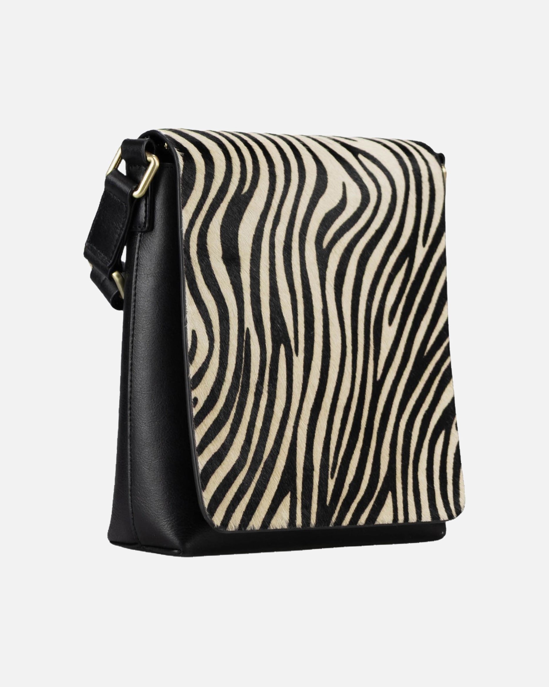 Handtasche für Unisex Jost Anderes Furry Zebra Shoulder Bag S Zebra