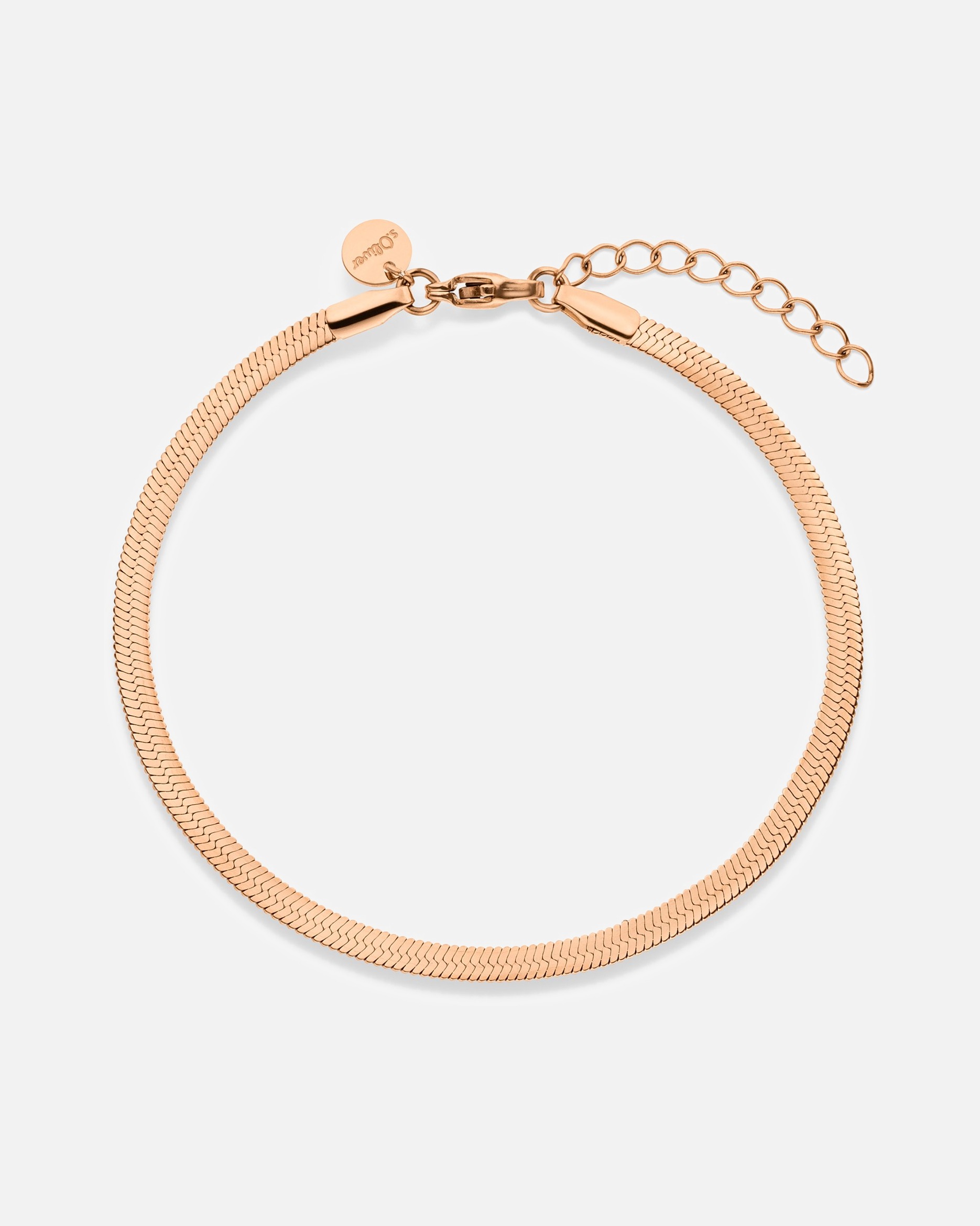 Armband für Weiblich s.Oliver Armband Edelstahl roségold