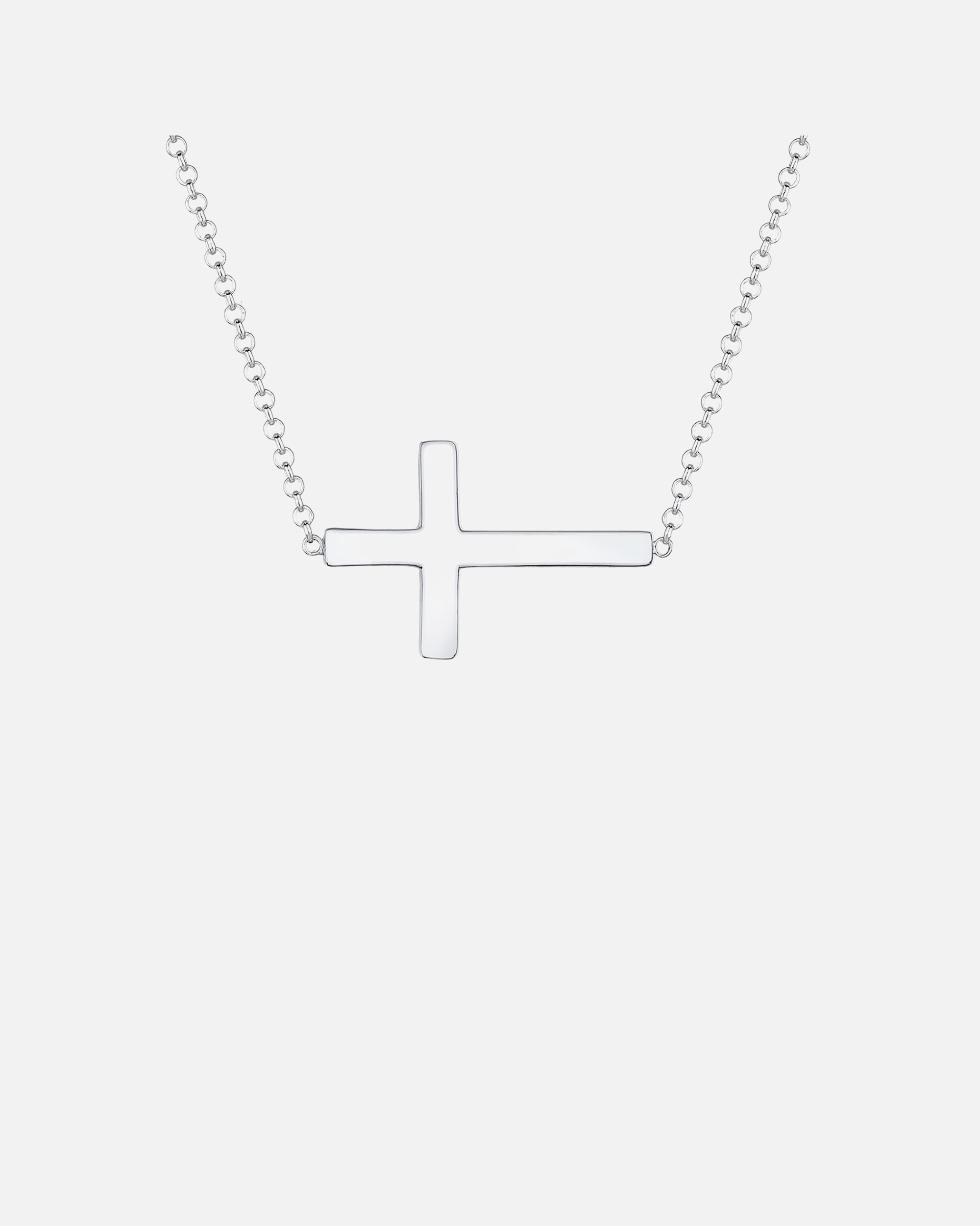 Halskette für Weiblich Elli Kreuz Faith 925 Sterling Silber Kommunion 1 Stück