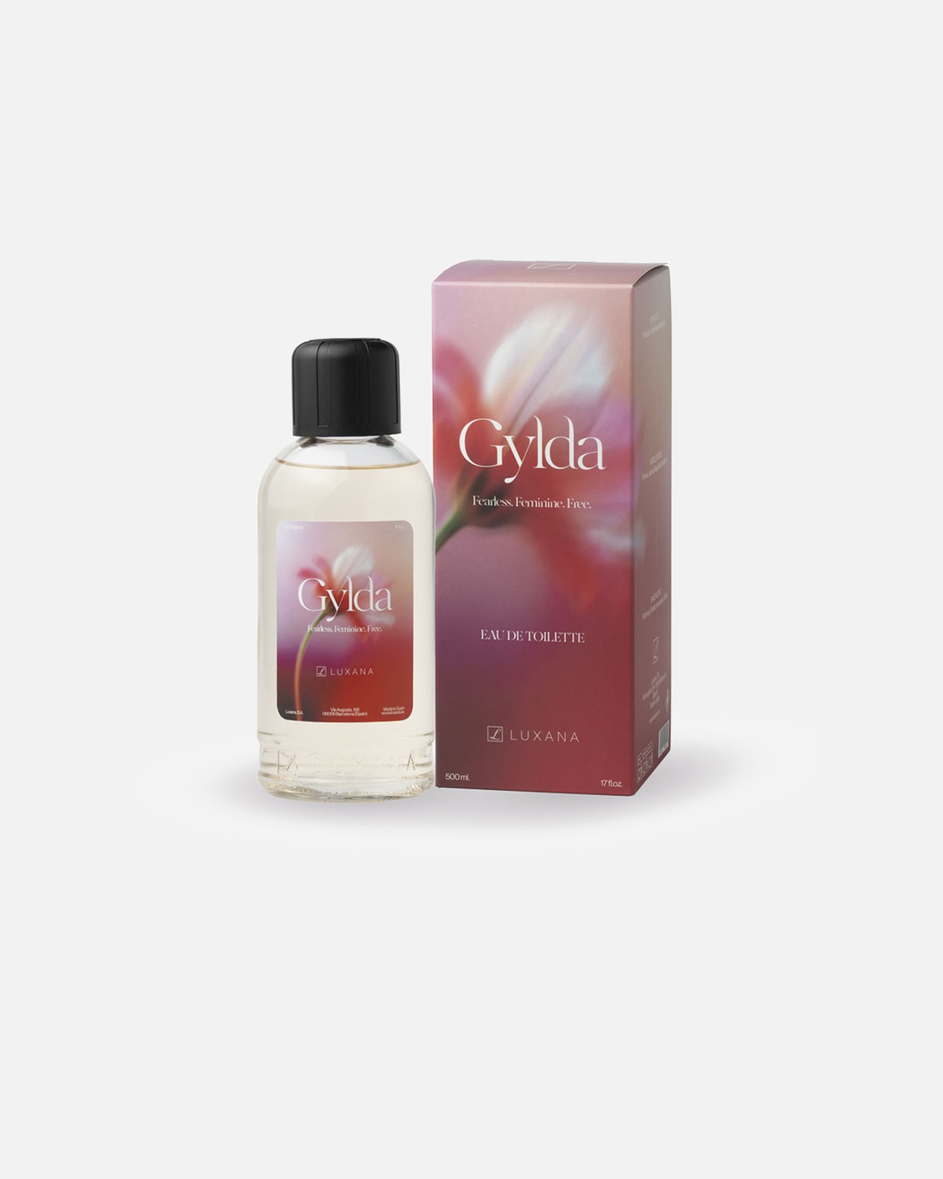 Eau de Toilette für Unisex Luxana GYLDA Eau de Toilette Dampf 500 ml