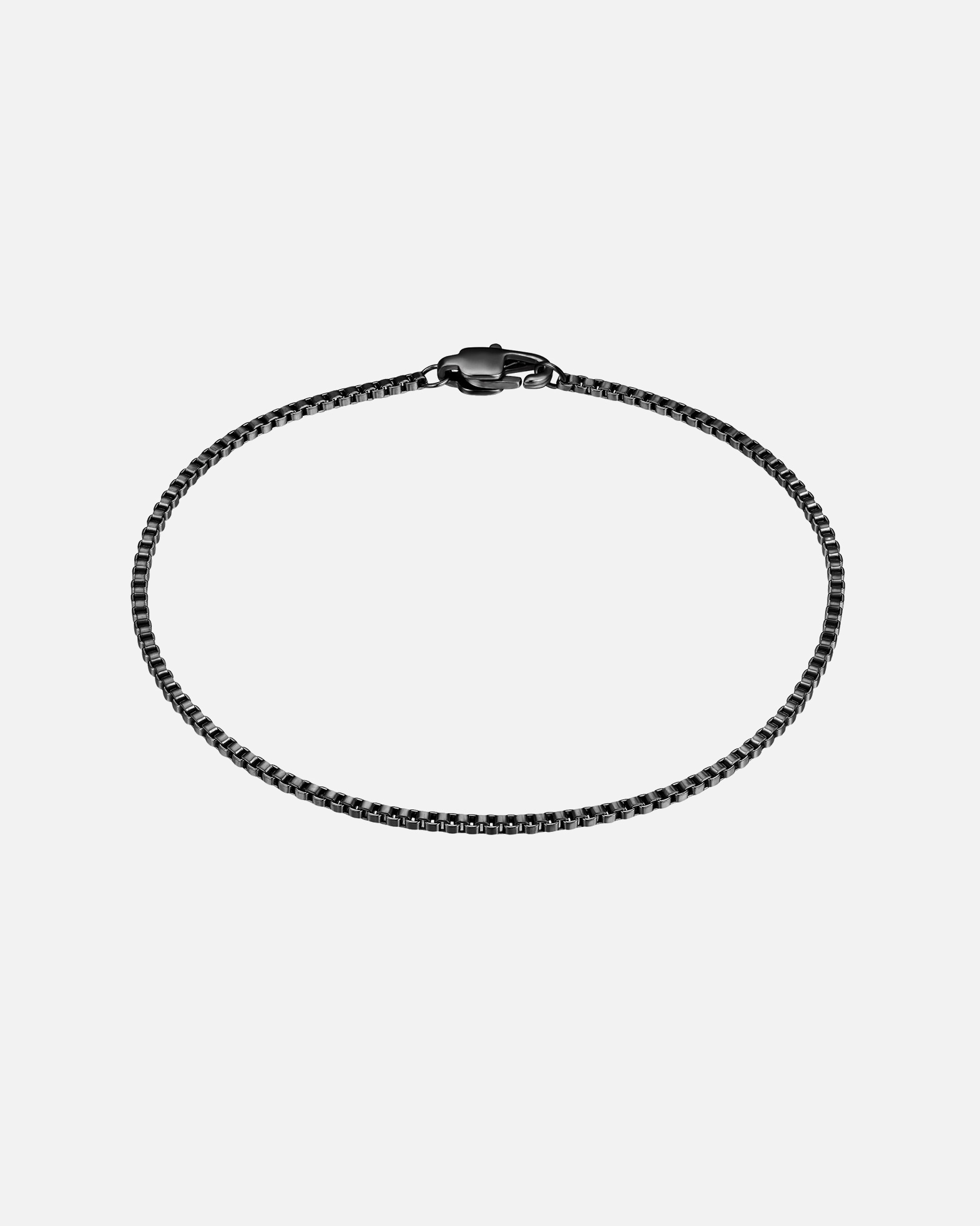 Armband für Männlich True Rebels Armband aus Edelstahl in Schwarz 1 Stück
