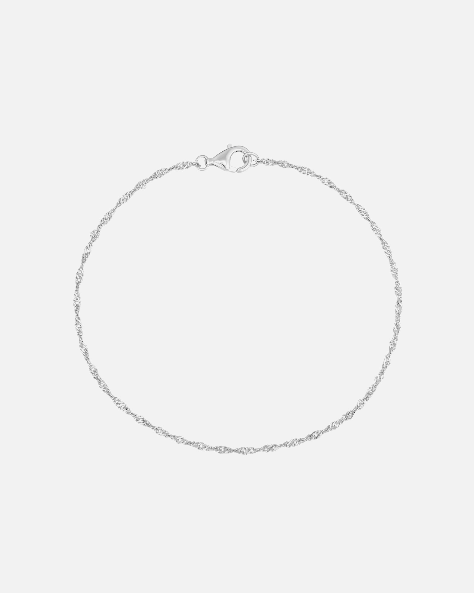 Armband für Weiblich Rafaela Donata Armband aus Sterling Silber in Silber 21 cm