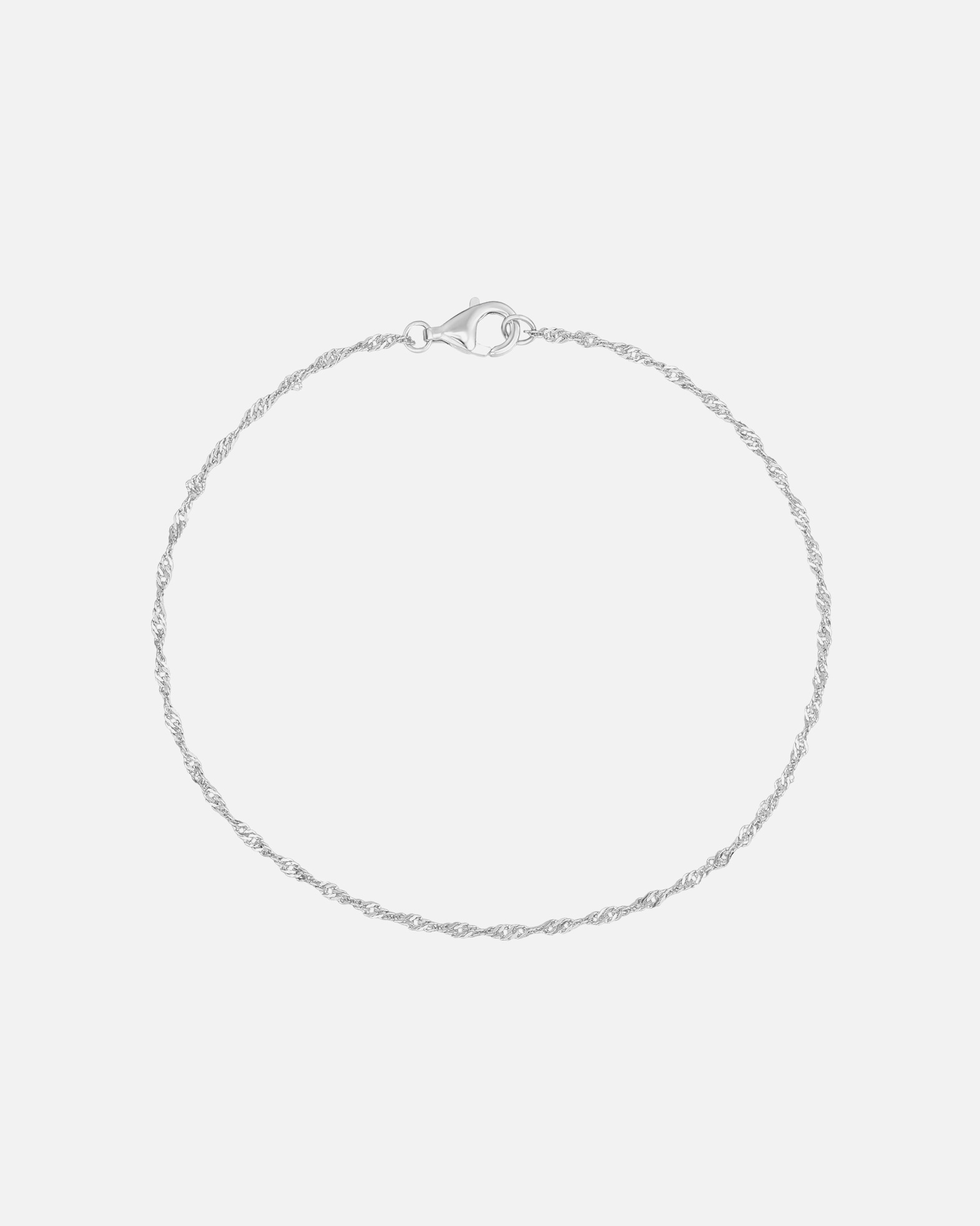 Armband für Weiblich Rafaela Donata Armband aus Sterling Silber in Silber 19 cm