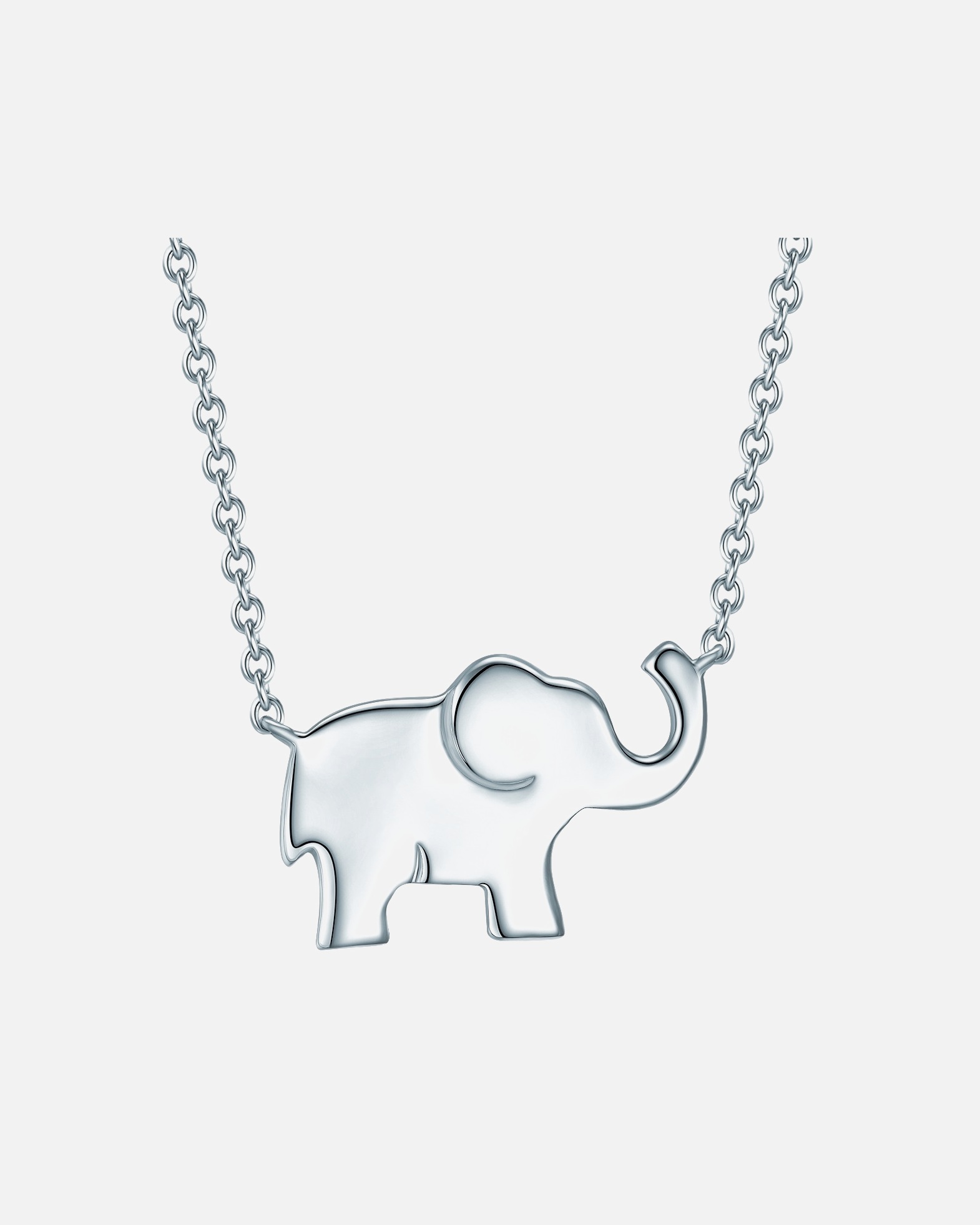 Halskette für Weiblich Rafaela Donata Halskette Elefant Sterling Silber in Gelbgold 1 Stück