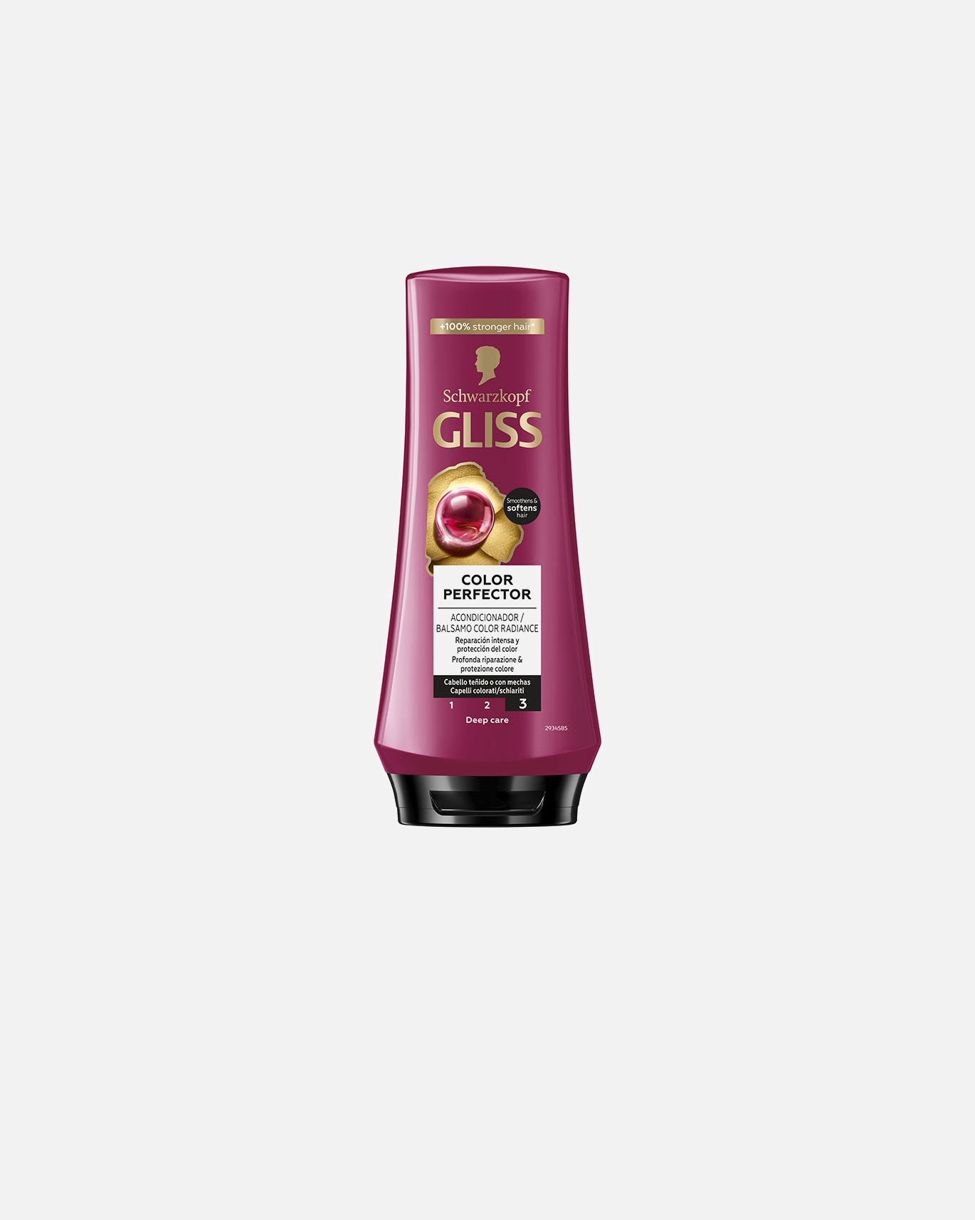 Conditioner für Unisex Schwarzkopf GLISS COLOR PERFECTOR Conditioner 200 ml