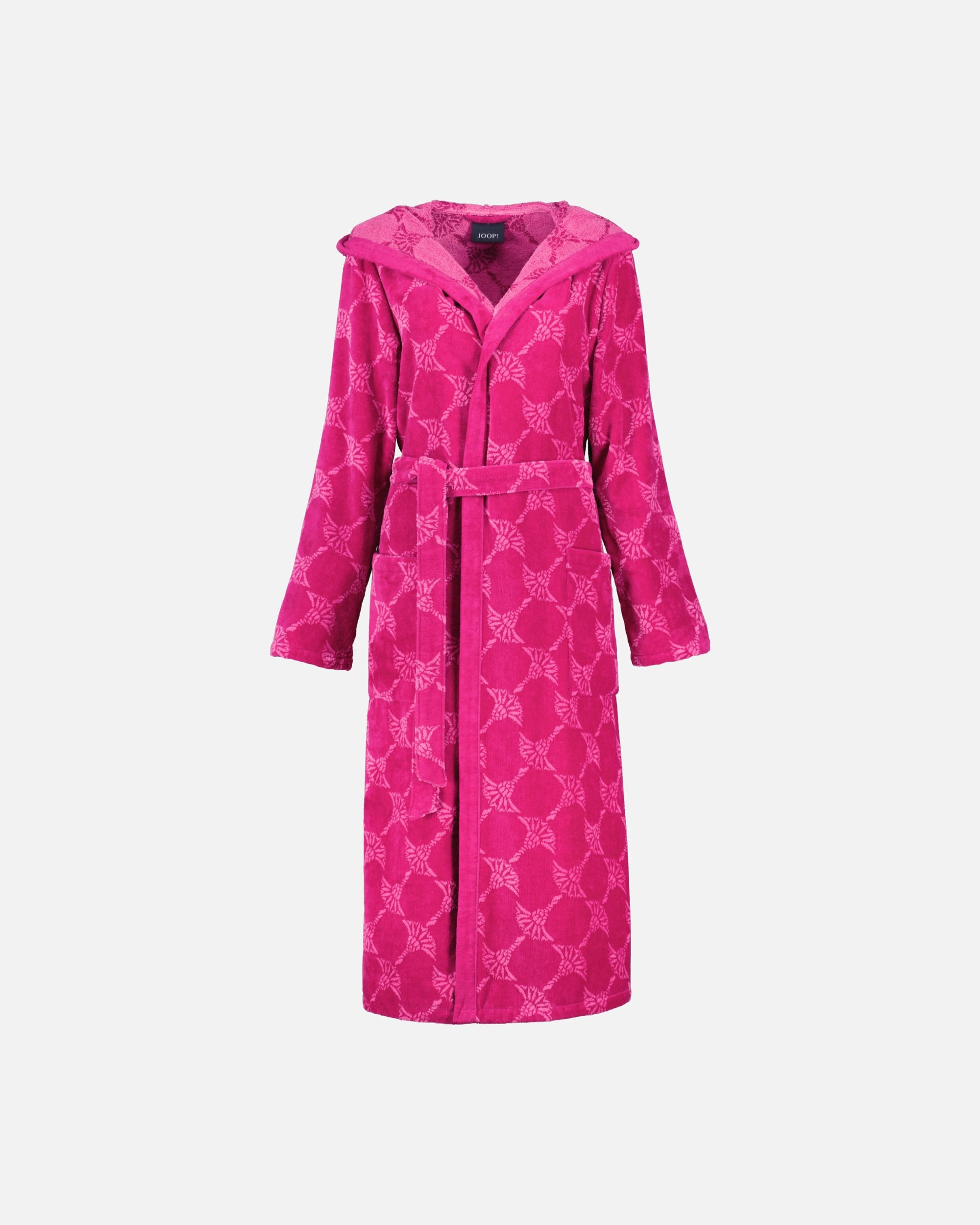 Bademantel für Weiblich JOOP! Bademäntel Damen Kapuze Cornflower 1646 cassis - 22 M