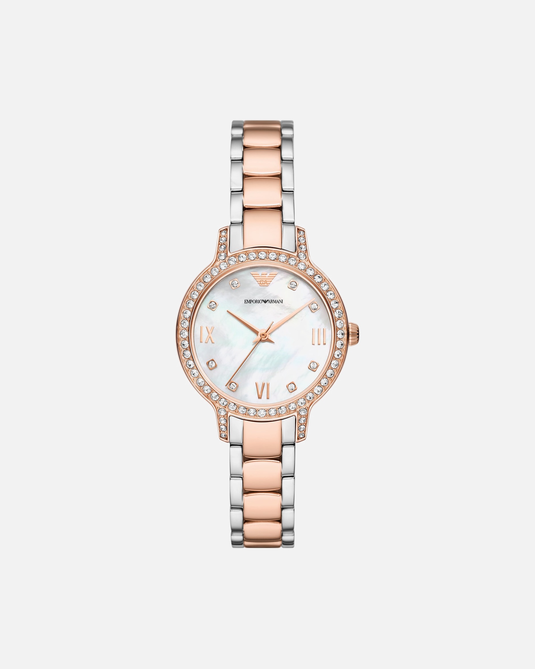 Uhr für Weiblich Emporio Armani Damenuhr Edelstahl 1 Stück