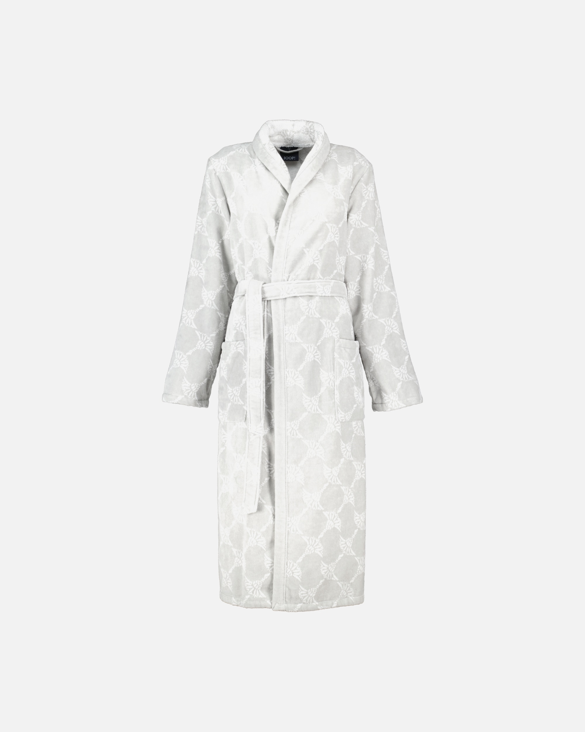 Bademantel für Weiblich JOOP! JOOP! Bademäntel Damen Schalkragen Cornflower 1645 silber - 76 1 Stück