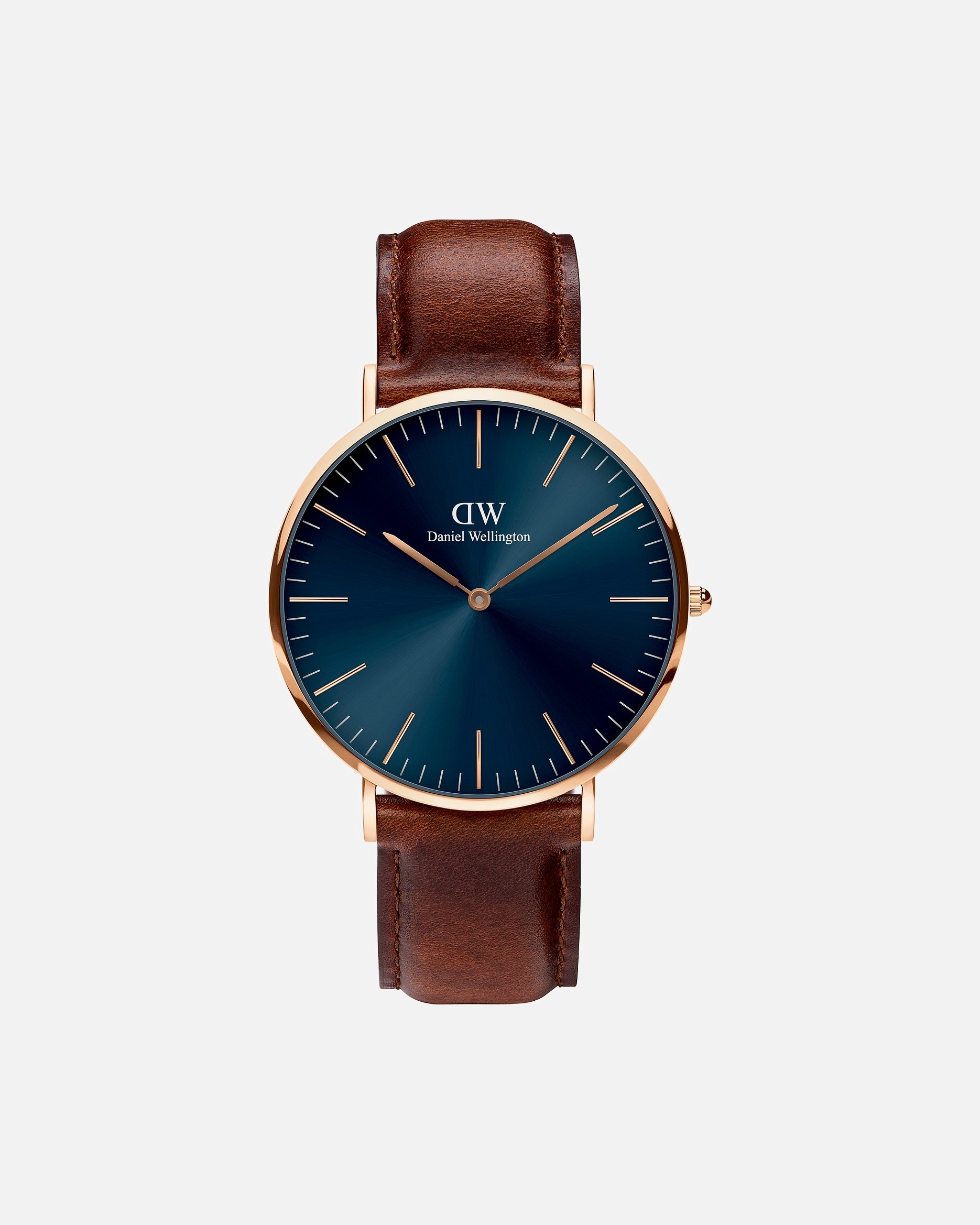 Uhr für Männlich Daniel Wellington Daniel Wellington Classic Uhr blau, braun