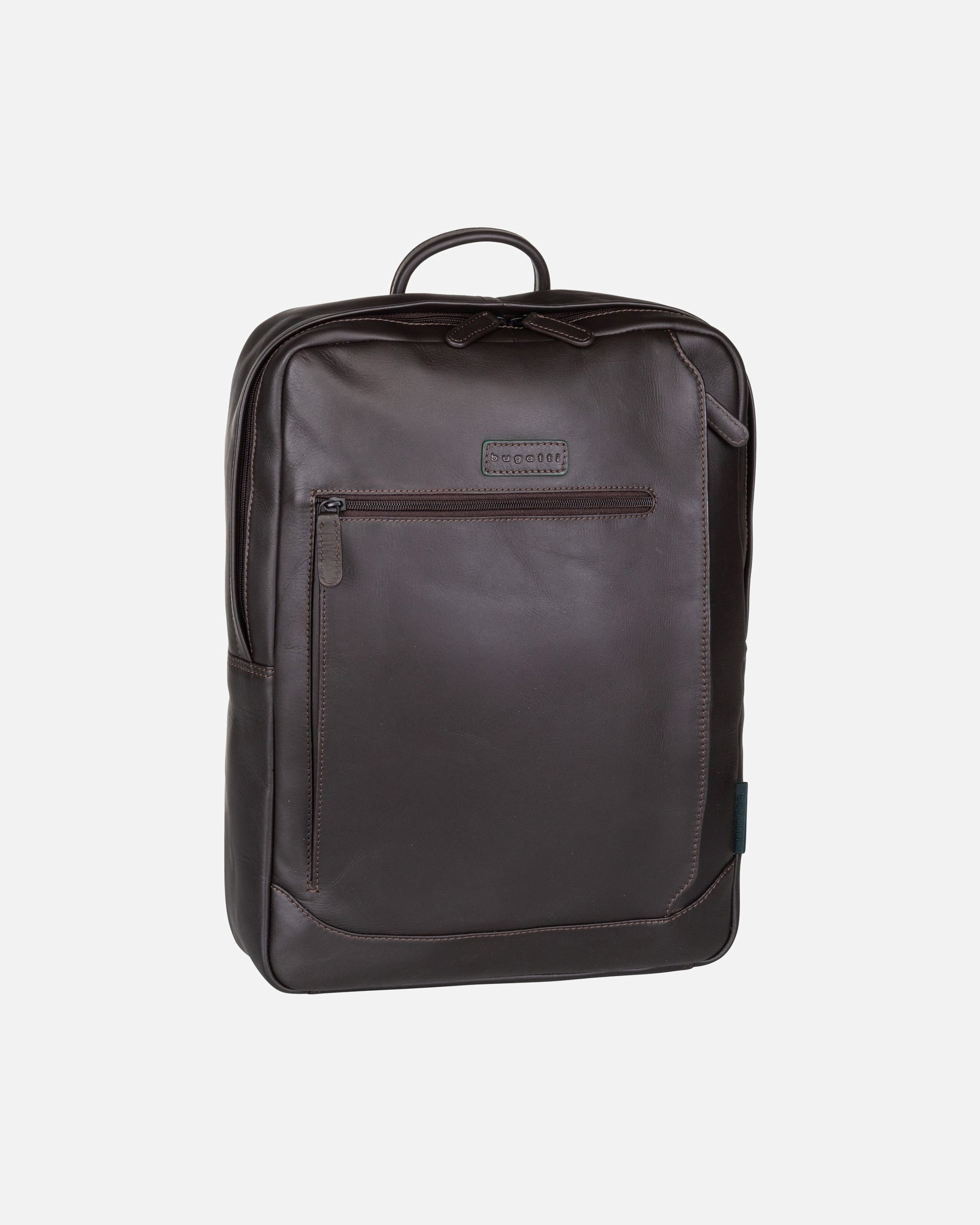 Rucksack für Männlich Bugatti Rucksack Clark Clark Daypack Leder 42 cm Laptopfach