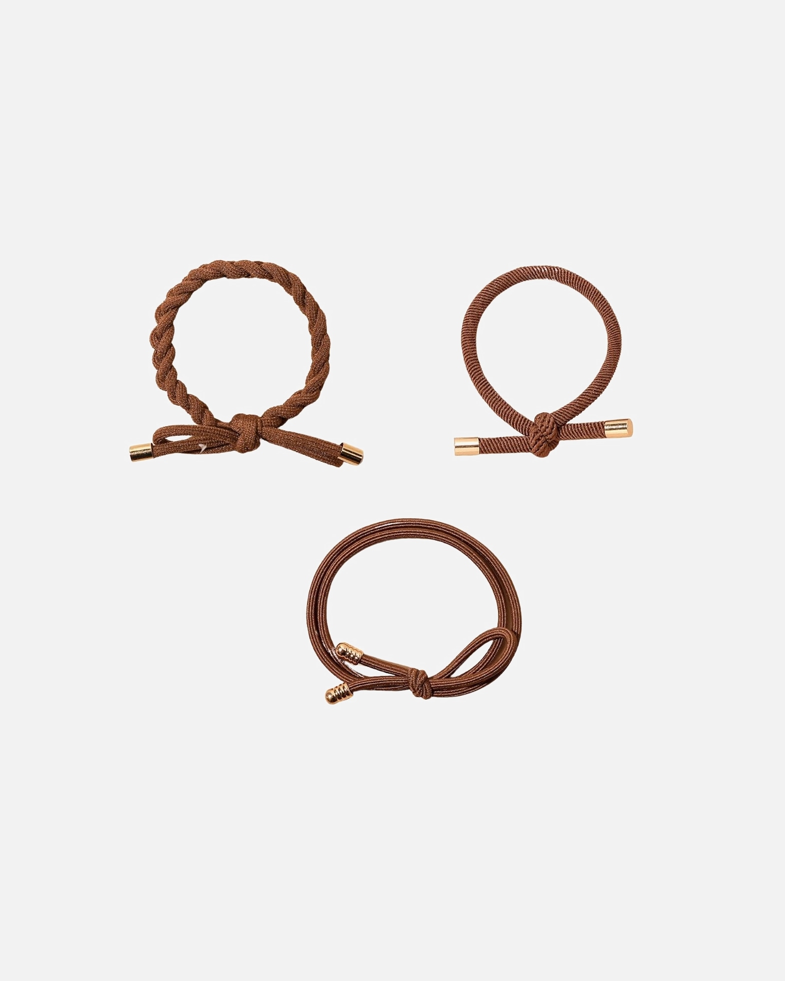 Haargummi für Unisex SOHO Cibe Haargummis Braun