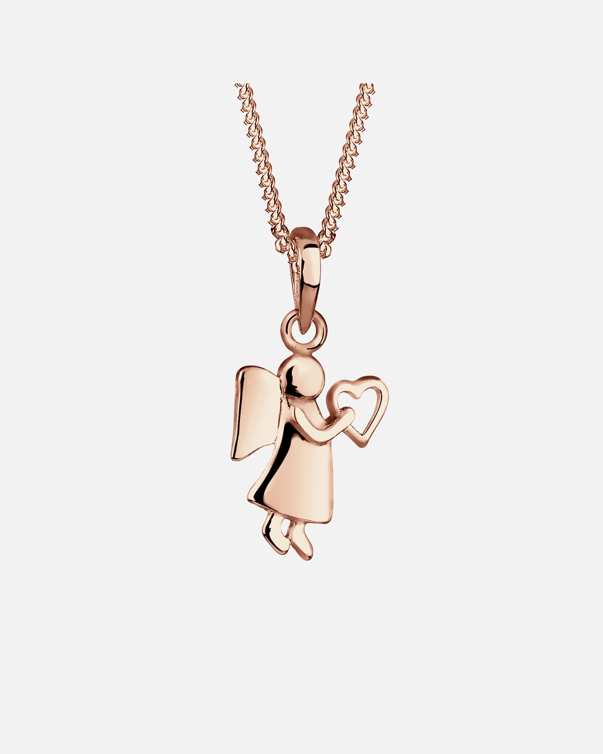 Halskette für Weiblich Elli Engel Herz Talisman Symbol 925 Sterling Silber 1 Stück