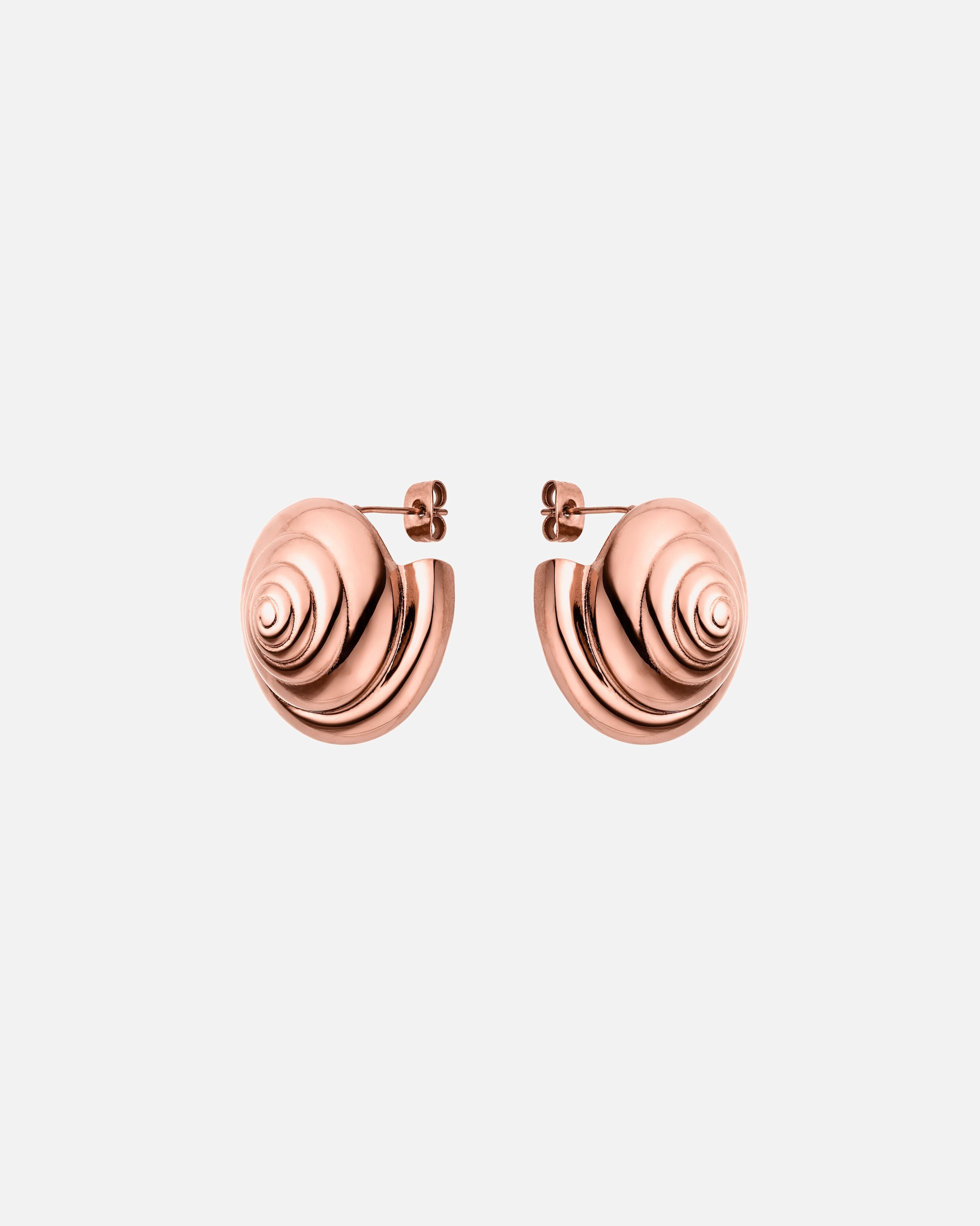 Ohrringe für Weiblich Purelei Nautical Big Ohrringe 100% Edelstahl Roségold