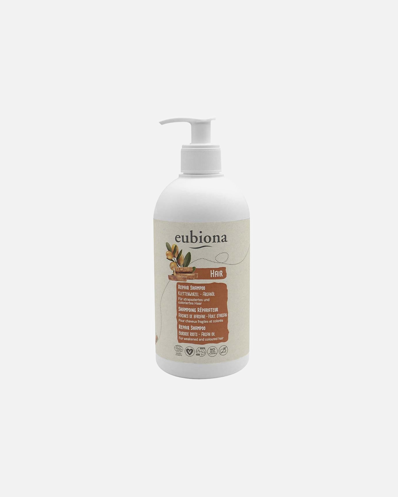 Shampoo für Unisex Repair-Shampoo - Klettenwurzel-Arganöl 500 ml