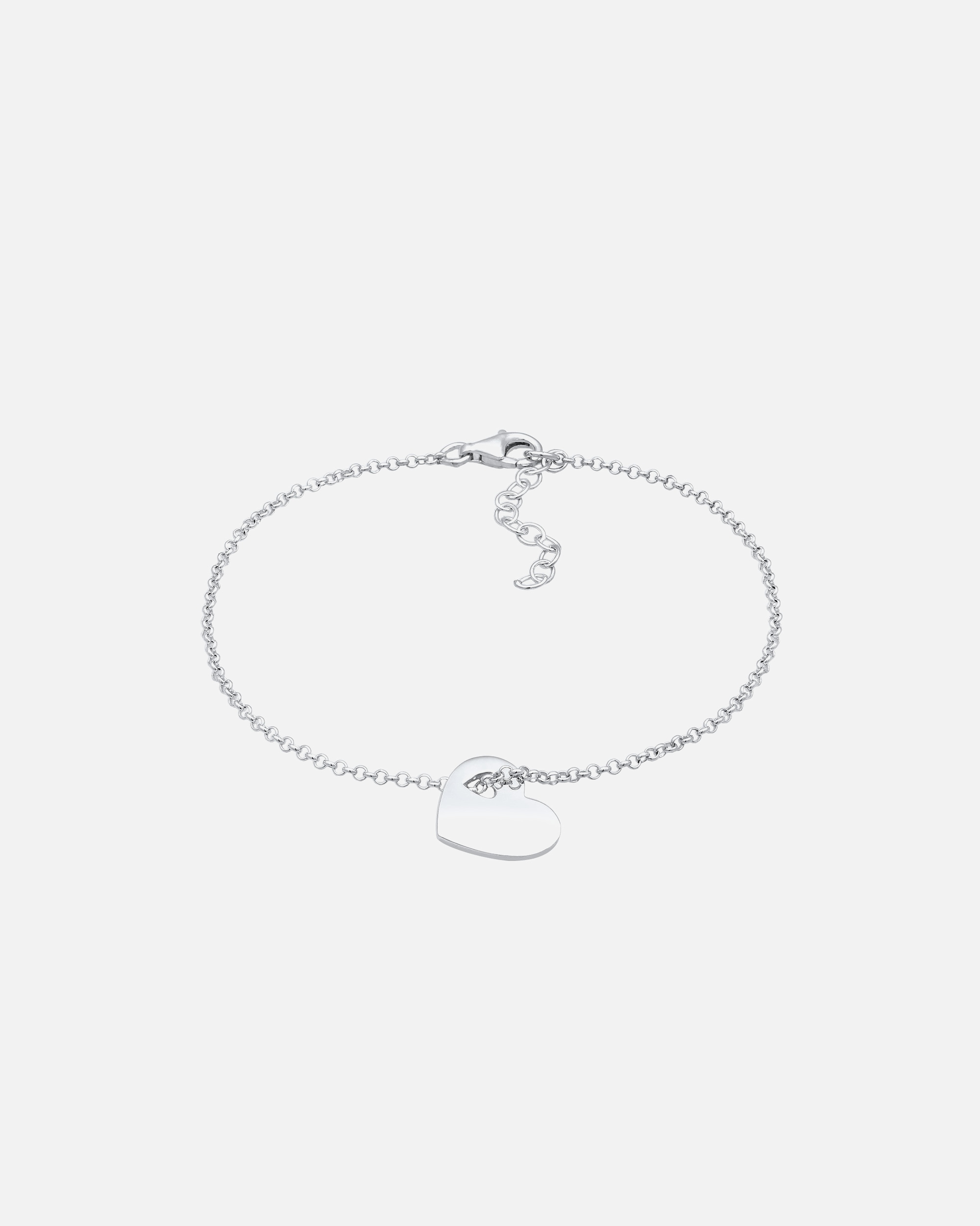 Armband für Weiblich Elli Herz Symbol Cut-Out Design 925 Sterling Silber 1 Stück
