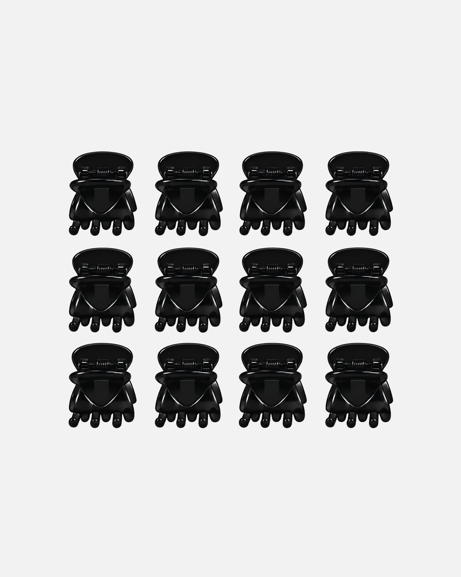 Haarklammer für Weiblich SOHO SOHO Lucca Mini Haarklammern Set Schwarz (12 Stück) SOHO Lucca Mini Haarklammern Set Schwarz (12 Stück)