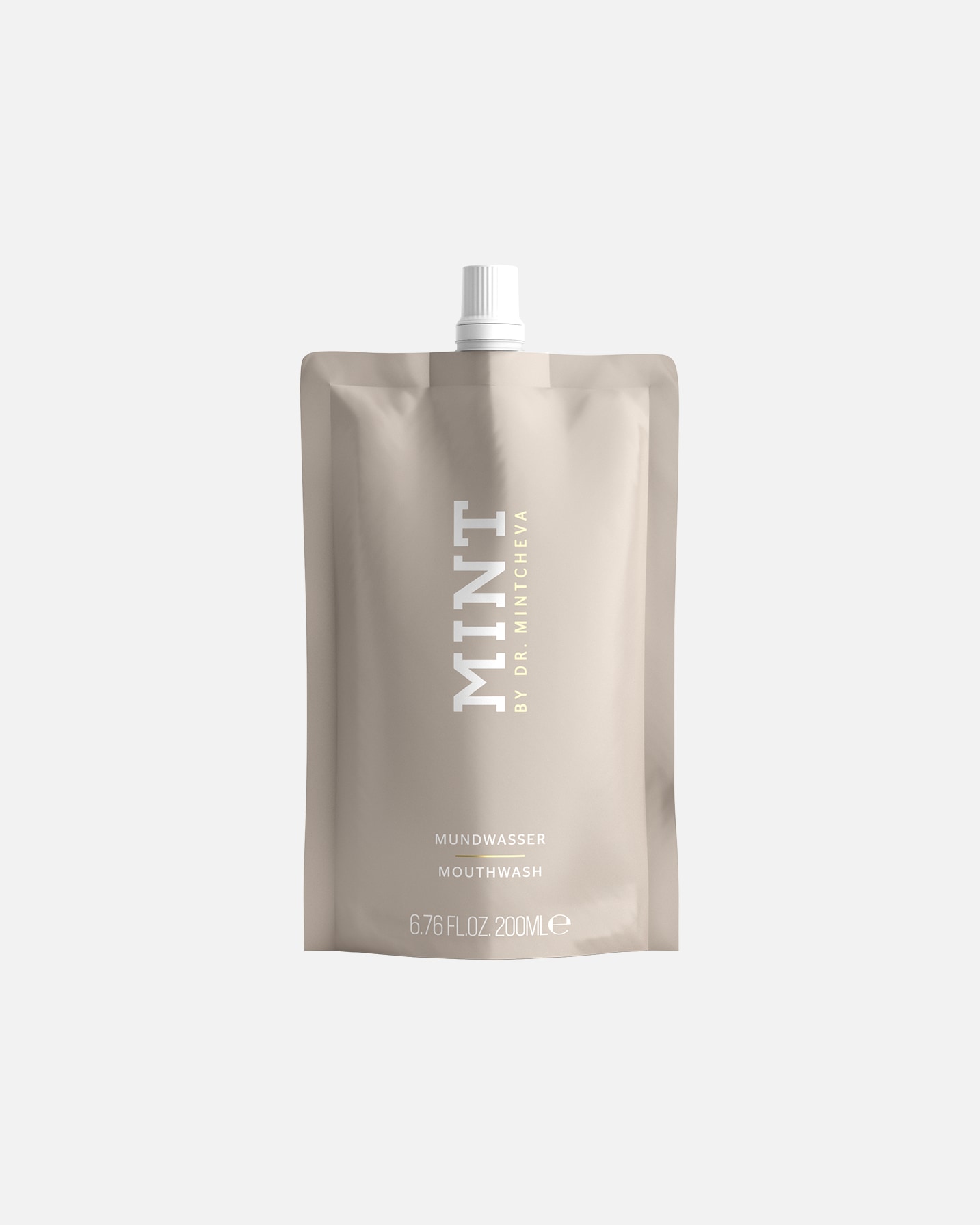 Mundspülung für Unisex Mint by Dr. Mintcheva Mouthwash 200ml-Refill