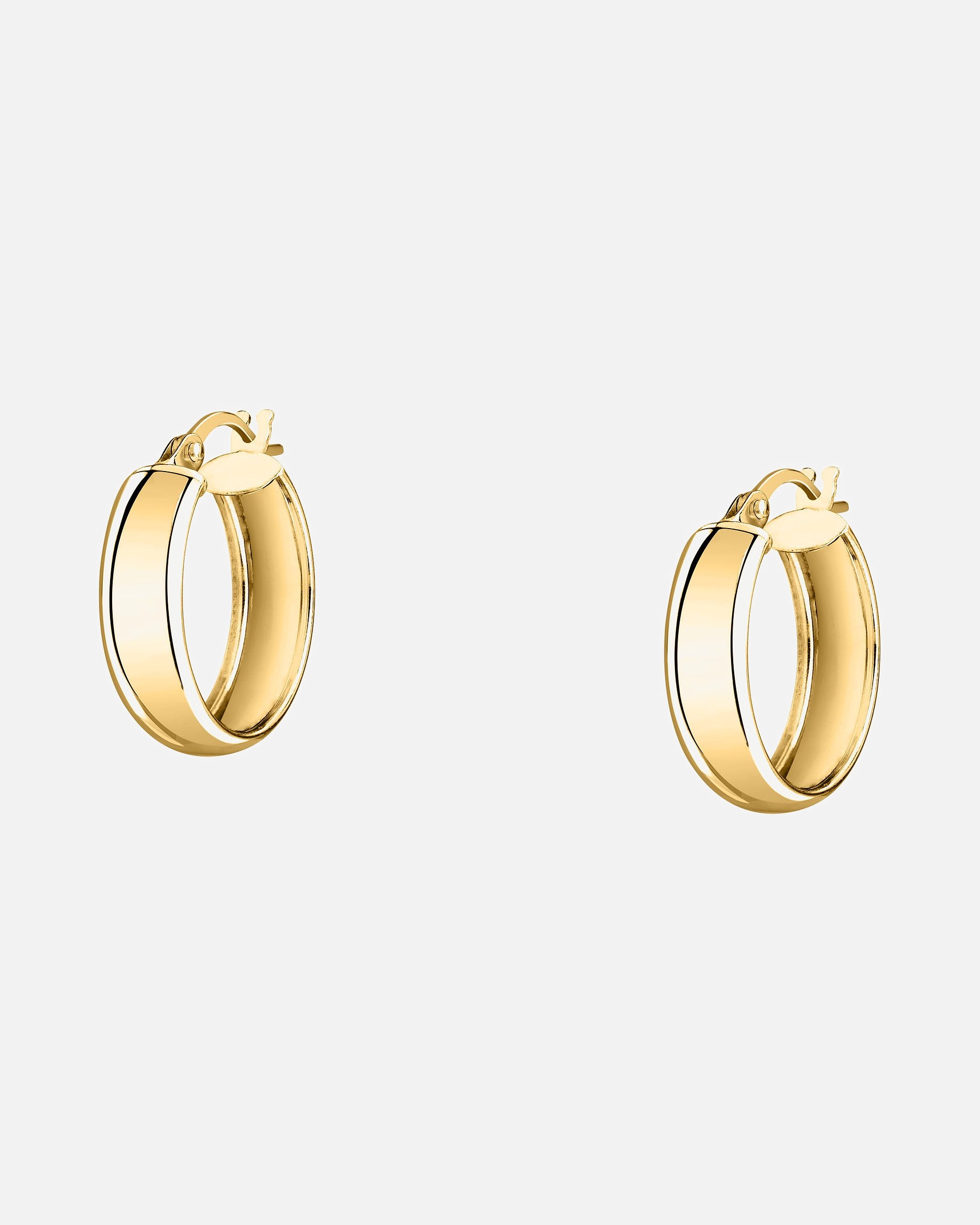 Ohrringe für Weiblich CHRIST Creolen 375er Weißgold One Size