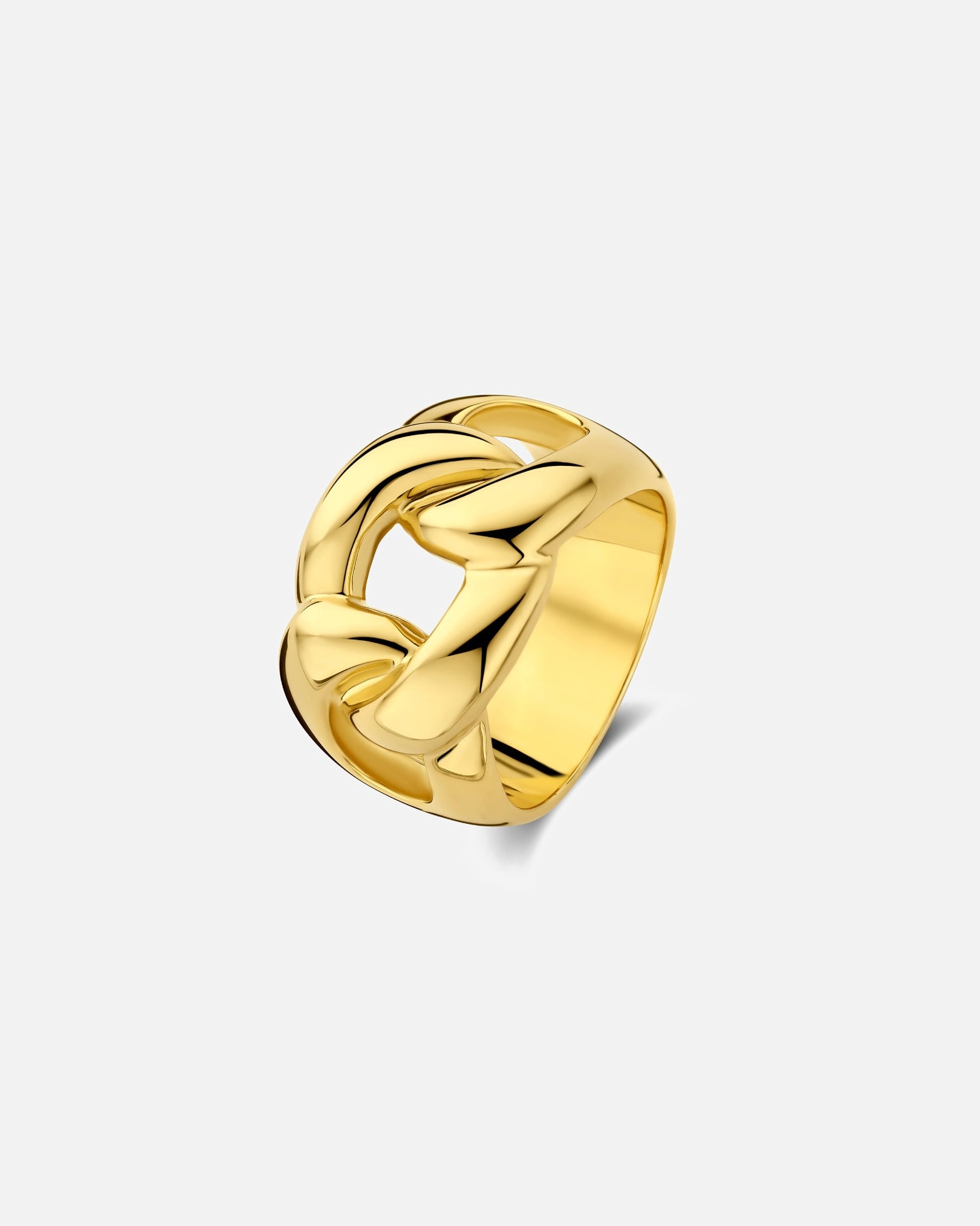 Ring für Weiblich Parte Di Me Parte Di Me Bibbiena Poppi Adriane 925 Sterling Silver Gold Plated Ring PDM33069-60 Größe - 52