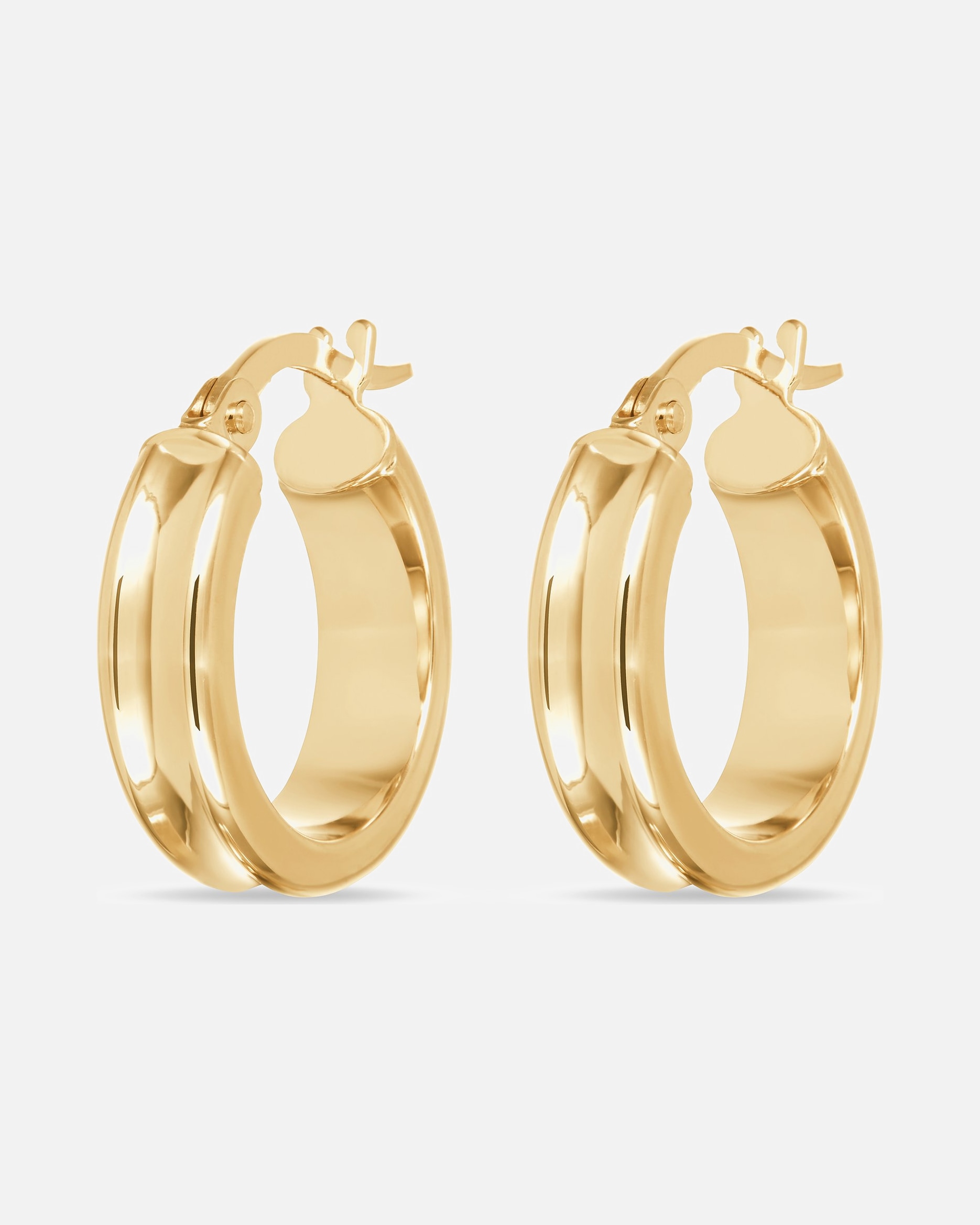Ohrringe für Weiblich FAVS Creolen 375er Gelbgold 1 Stück