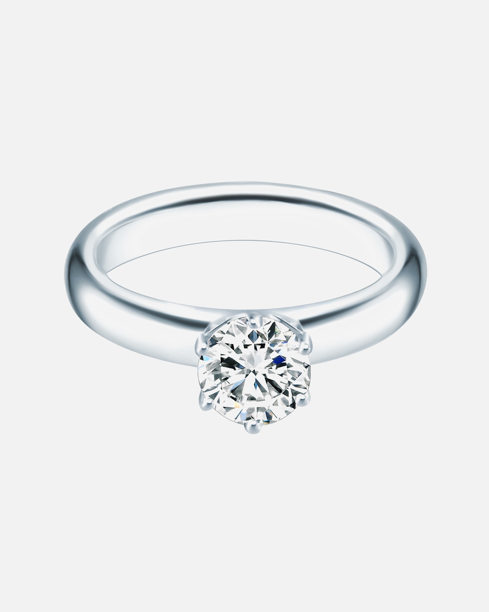 Ring für Weiblich Trilani Ring Sterling Silber Zirkonia in Silber 47