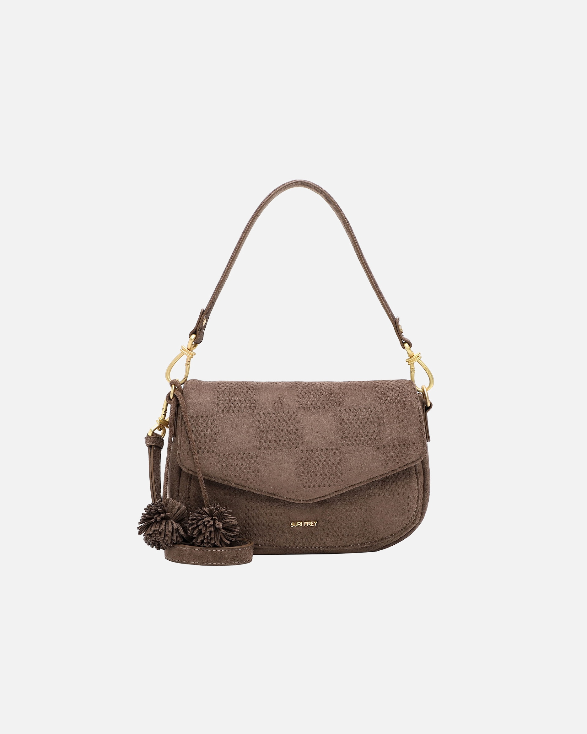 Tasche für Weiblich SURI FREY Umhängetasche SFY Glory Taupe