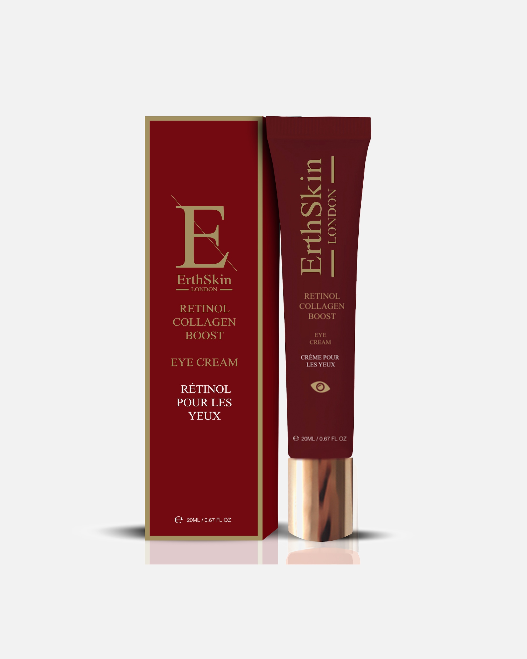 Augencreme für Weiblich ErthSkin London Retinol + Kollagen Boost Augencreme 1 Stück