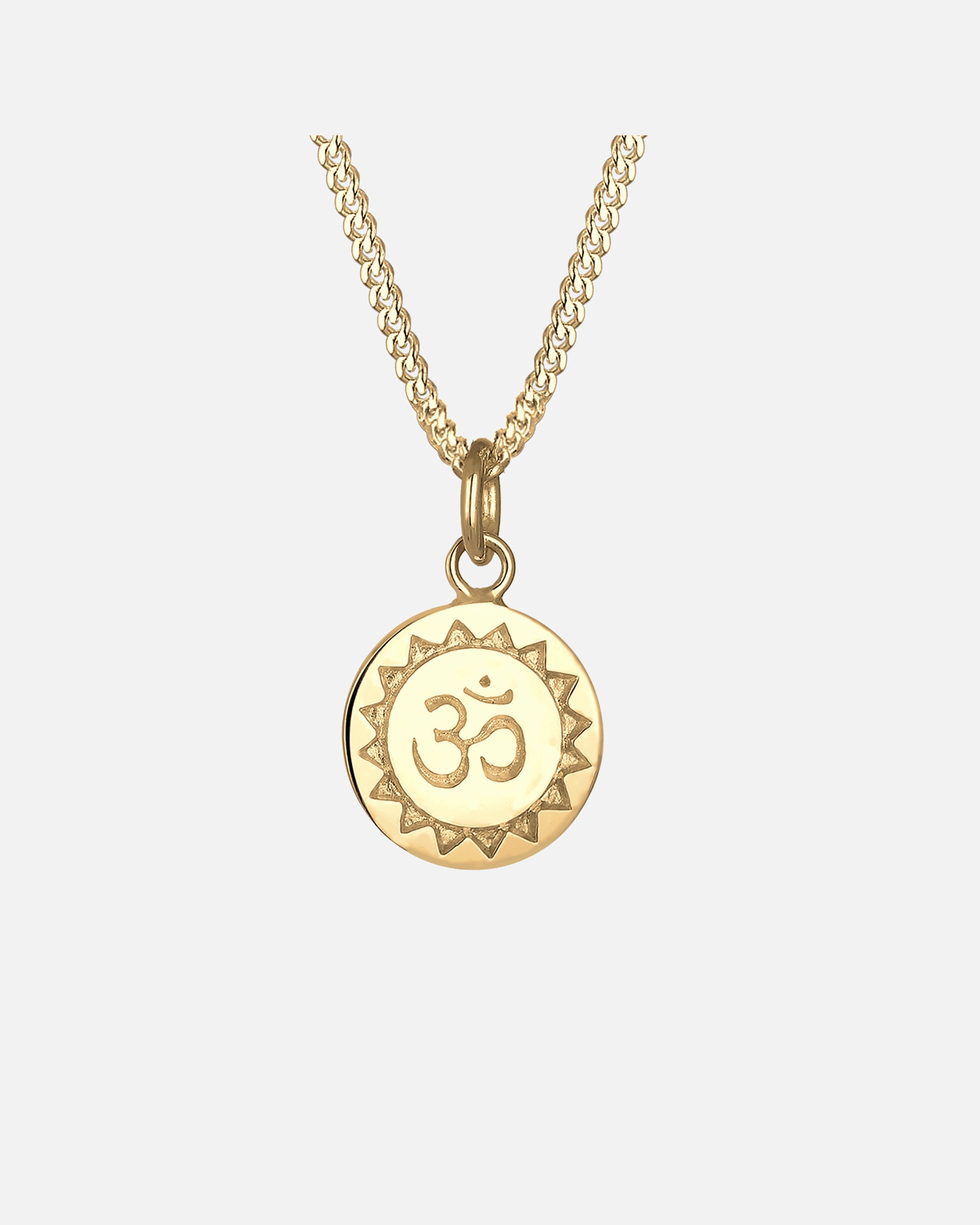 Halskette für Weiblich Elli Om Mantra Yoga Kraftsymbol 925 Sterling Silber 1 Stück