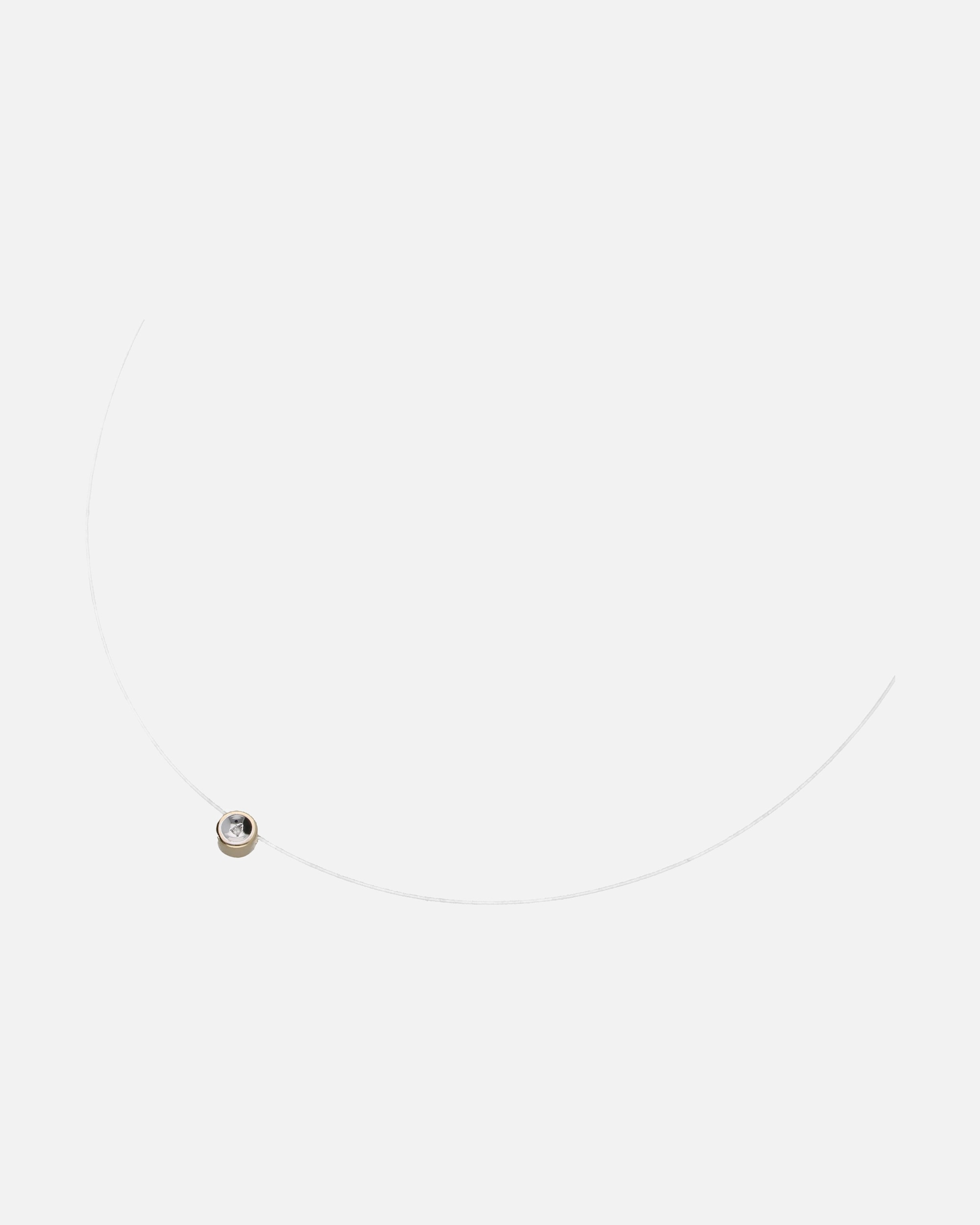 Halskette für Weiblich Luigi Merano Collier schwebender Anhänger mit Diamant, Gold 375 45 cm