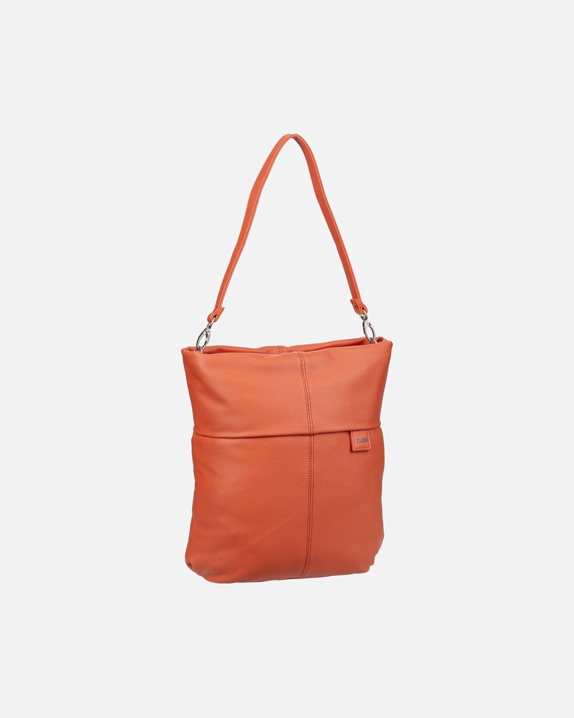 Handtasche für Weiblich ZWEI Handtasche Mademoiselle M12 Papaya