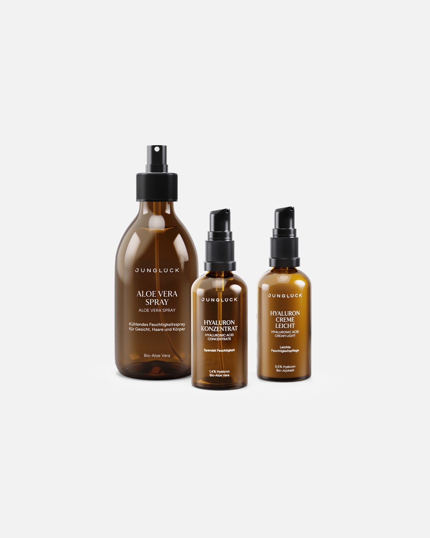 Gesichtspflegeset für Weiblich Junglück Summer Hydration Trio 1 Stück