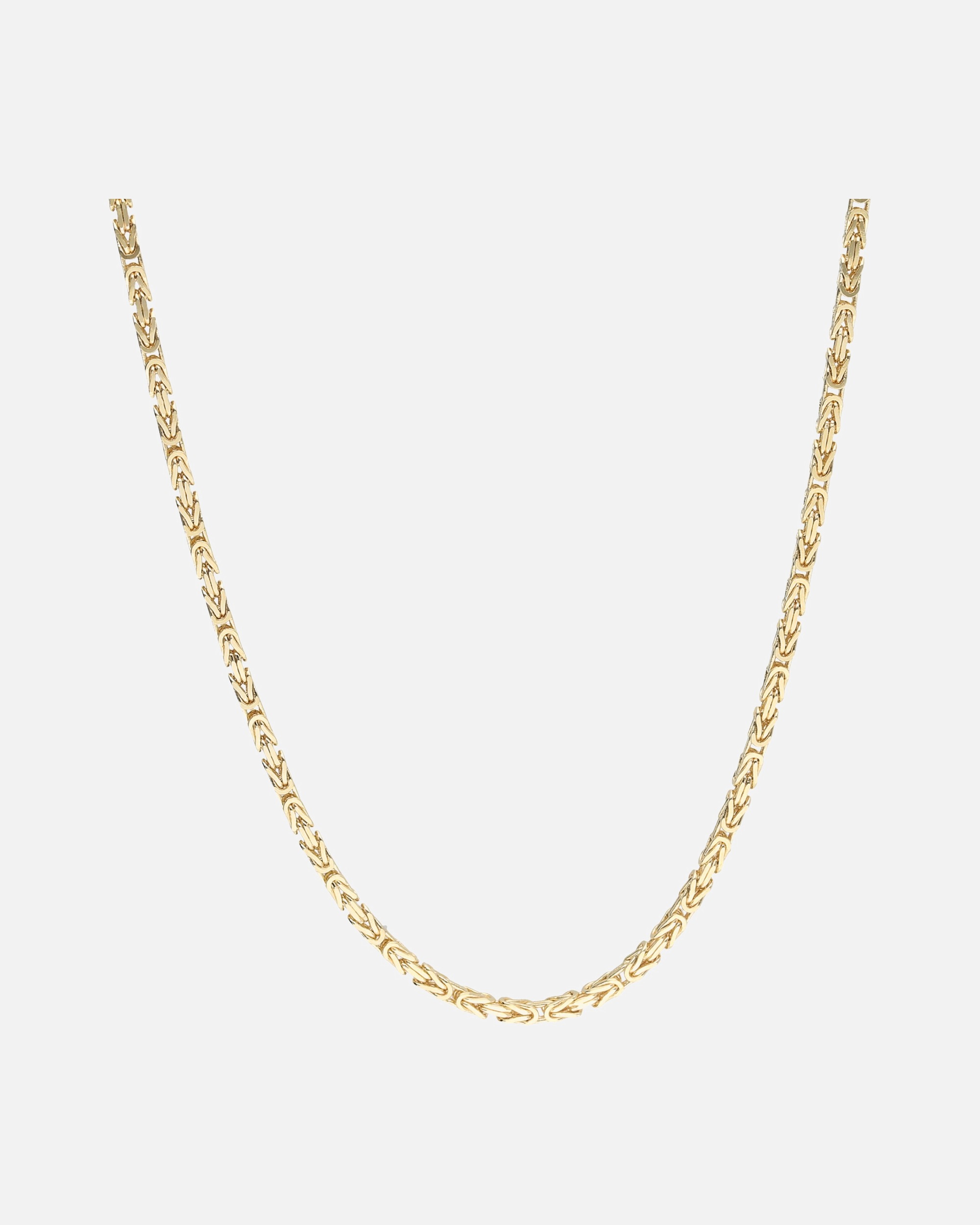 Halskette für Weiblich Luigi Merano Kette Königskette, massiv, Gold 585 45 cm