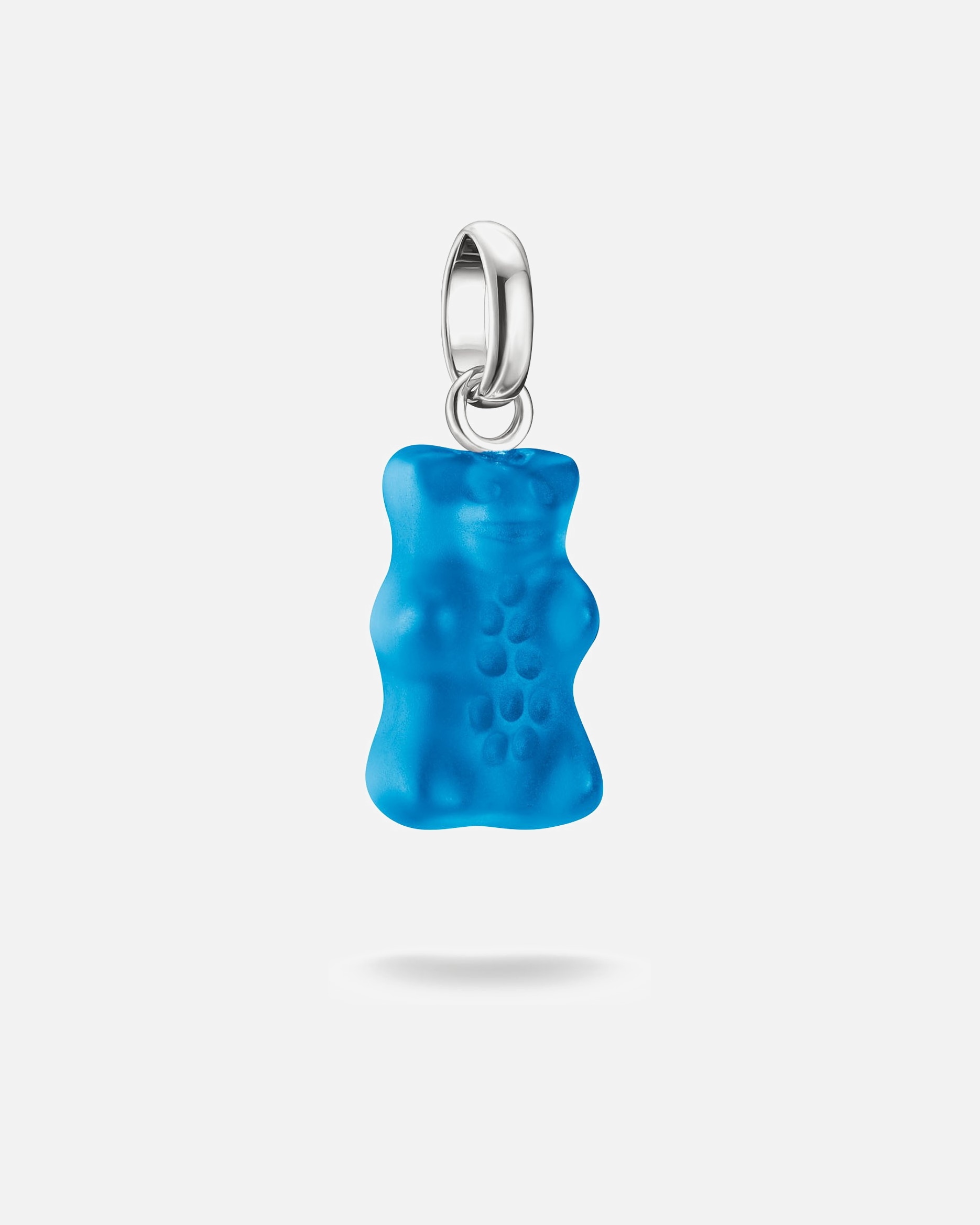 Anhänger für Weiblich Thomas Sabo Charm 925er Silber, recycelt, Glas blau