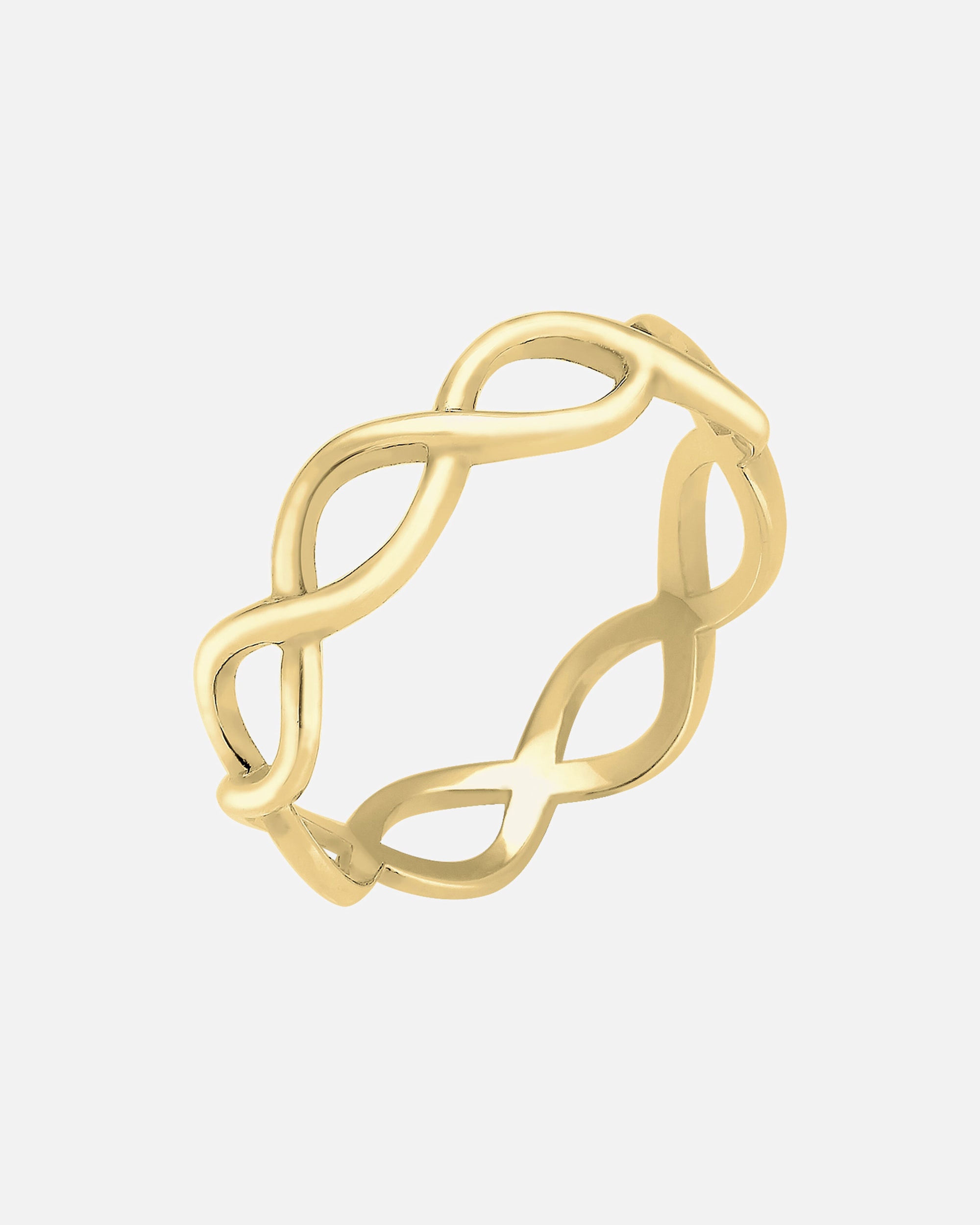 Ring für Weiblich Elli PREMIUM Infinity Trend 375 Gelbgold 56