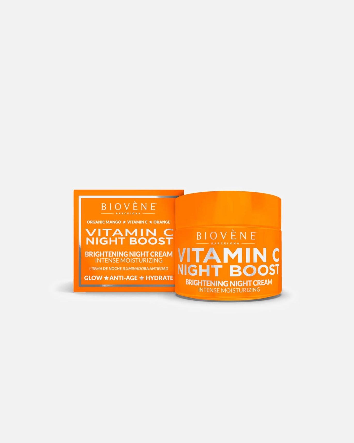 Nachtcreme für Weiblich Biovène VITAMIN C NIGHT BOOST brightening night cream intense moisturizing 50 ml