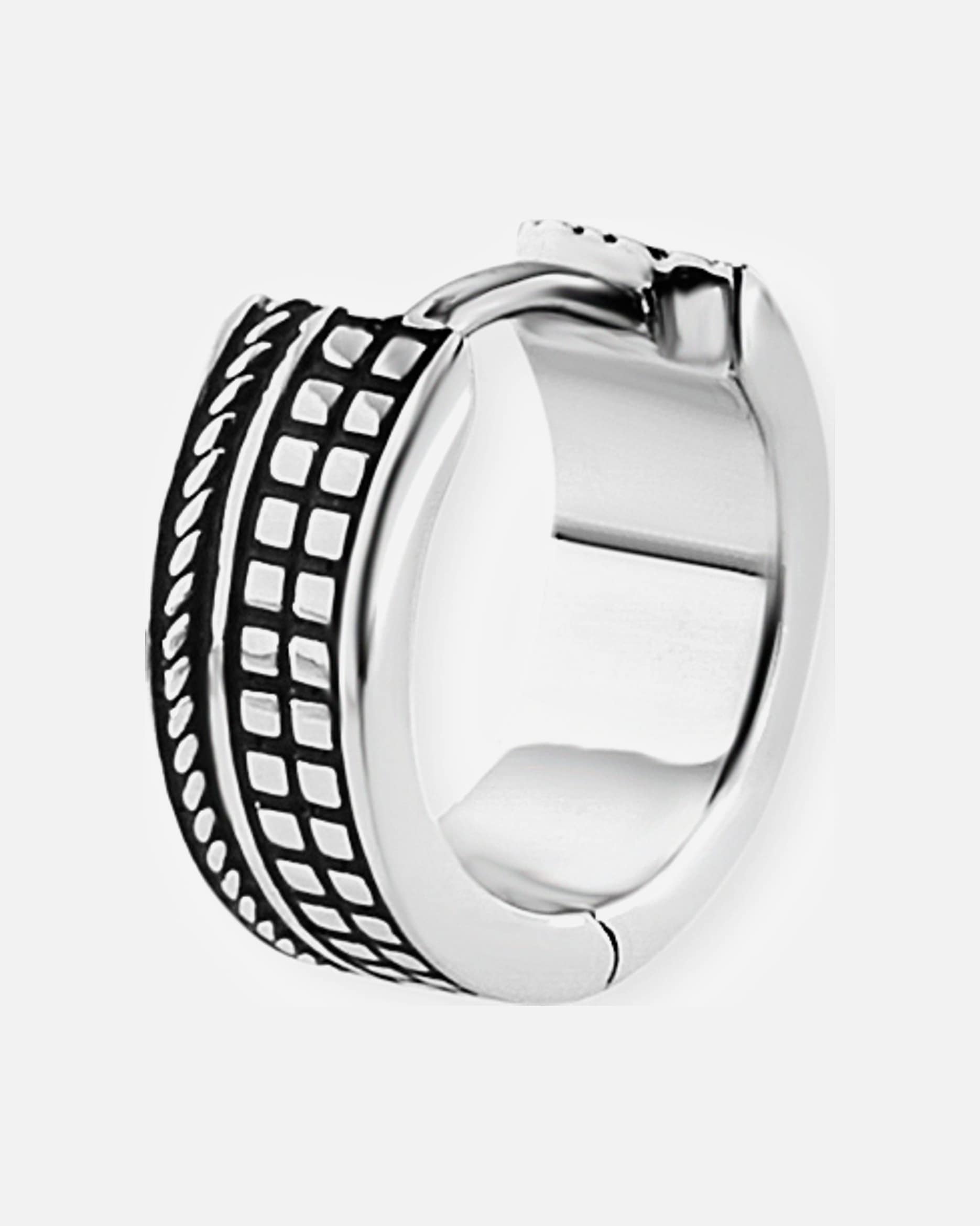 Ohrringe für Männlich caï Einzelner Ohrschmuck 925er Silber 1 Stück