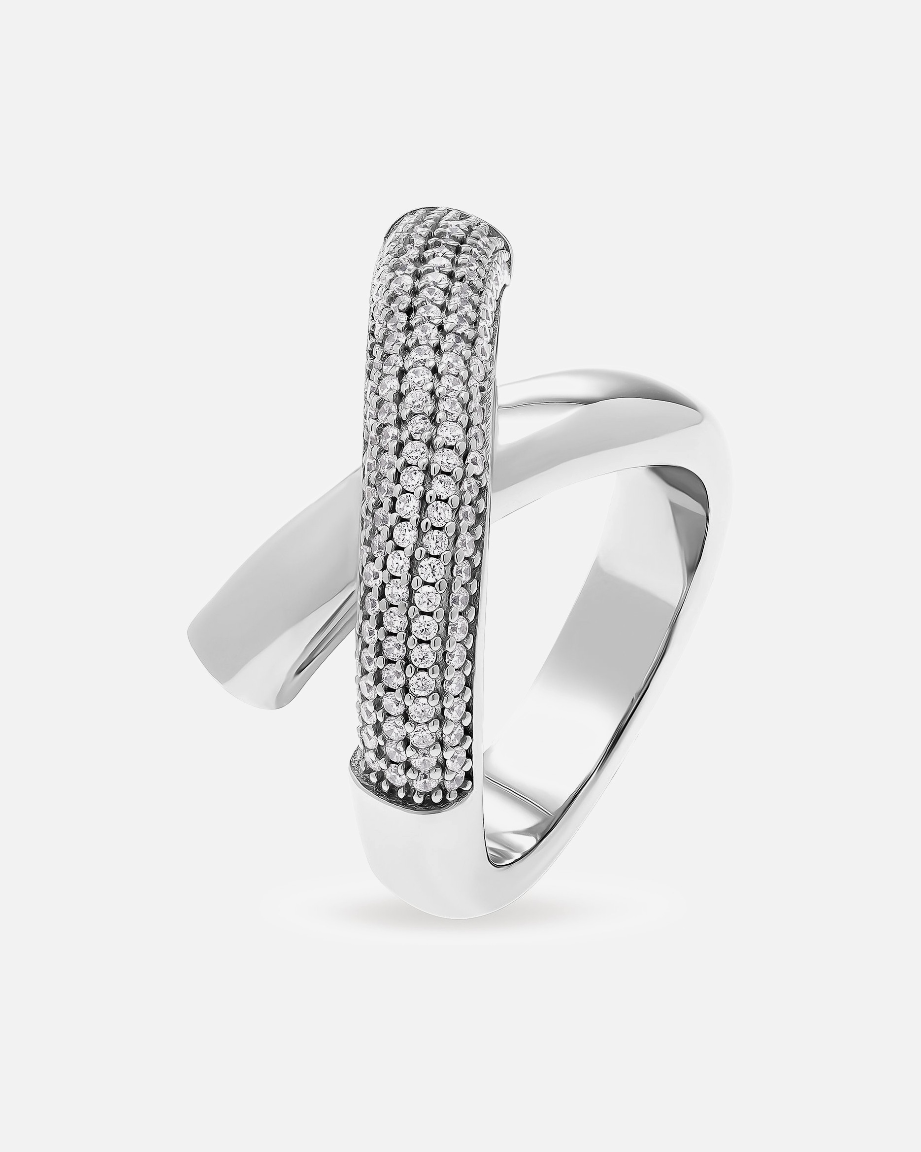 Ring für Weiblich Jette Damenring 925er Silber 55