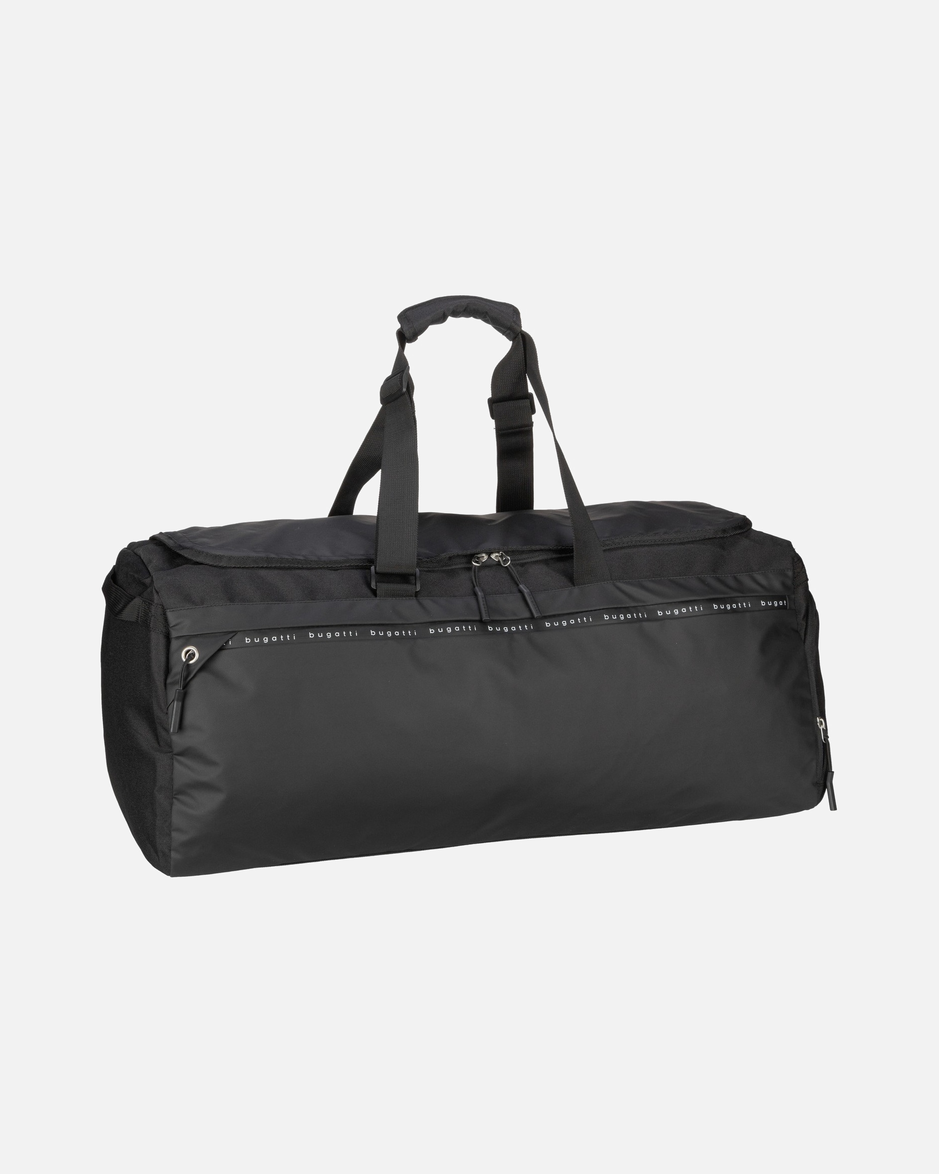 Reisetasche für Unisex Bugatti Weekender Blanc DeLight Schwarz