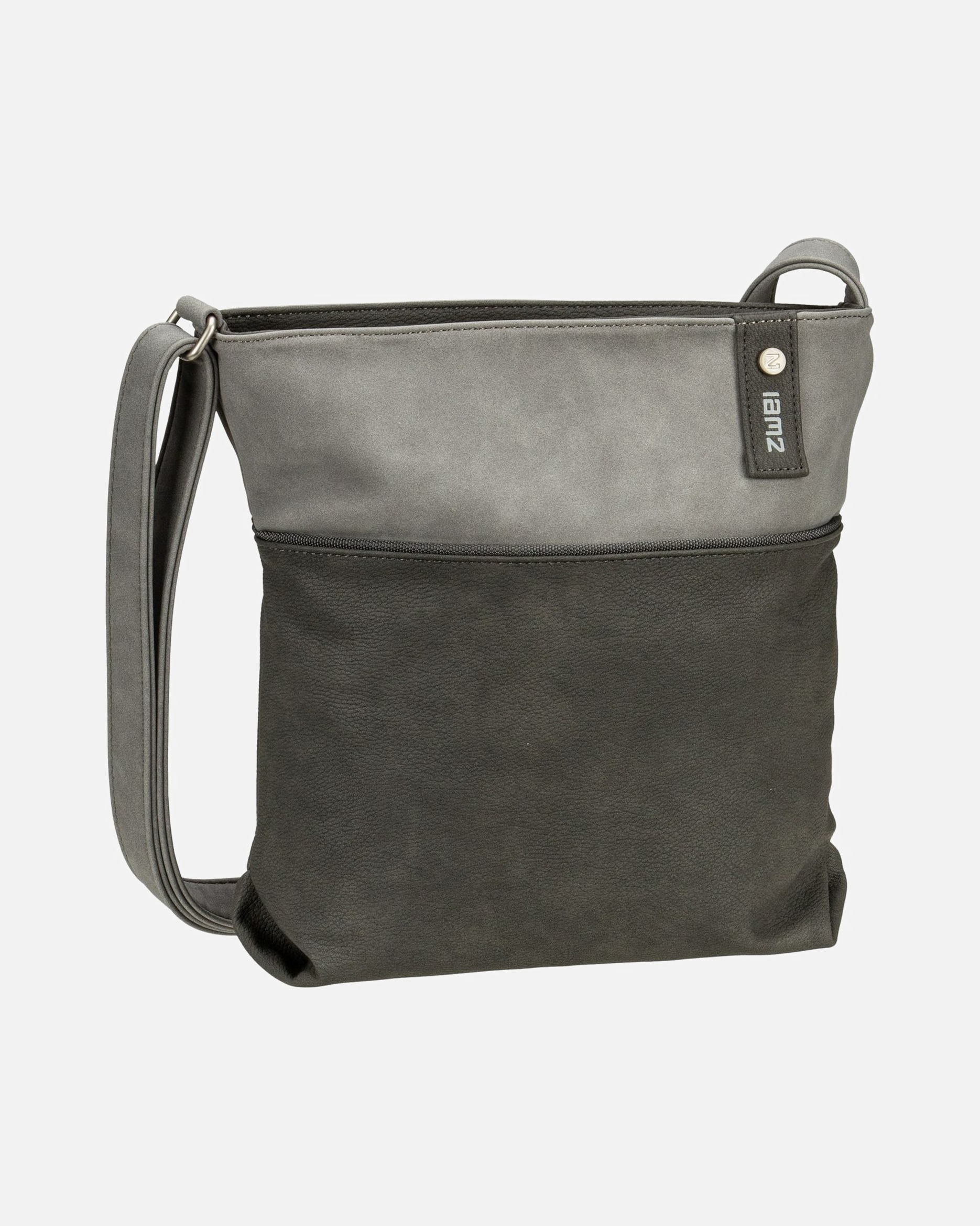 Umhängetasche für Weiblich ZWEI Beuteltasche Jana J10 Nubuk/Stone