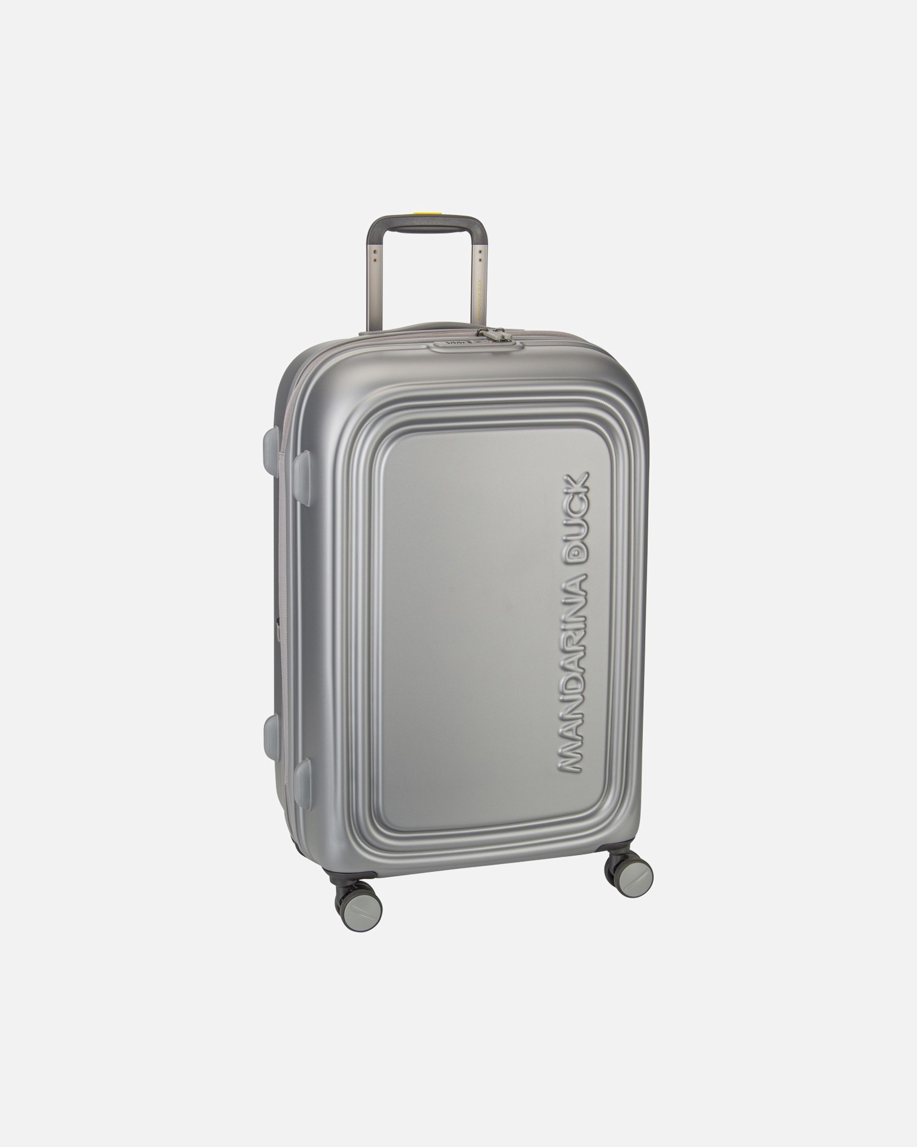 Trolley für Unisex Mandarina Duck Trolley Logoduck + Trolley Medium Exp silver