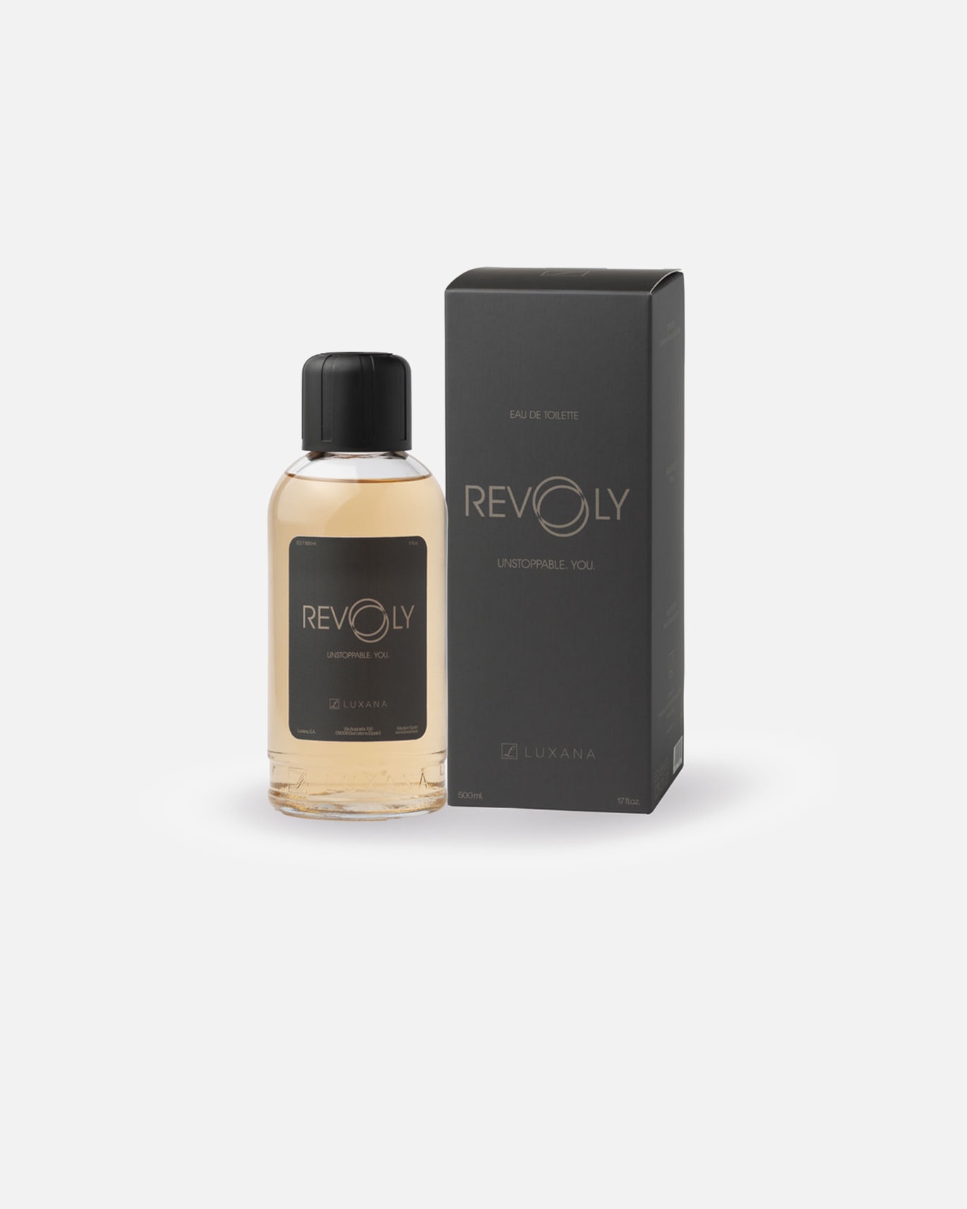 Eau de Toilette für Männlich Luxana REVOLY Eau de Toilette Vapor 500 ml