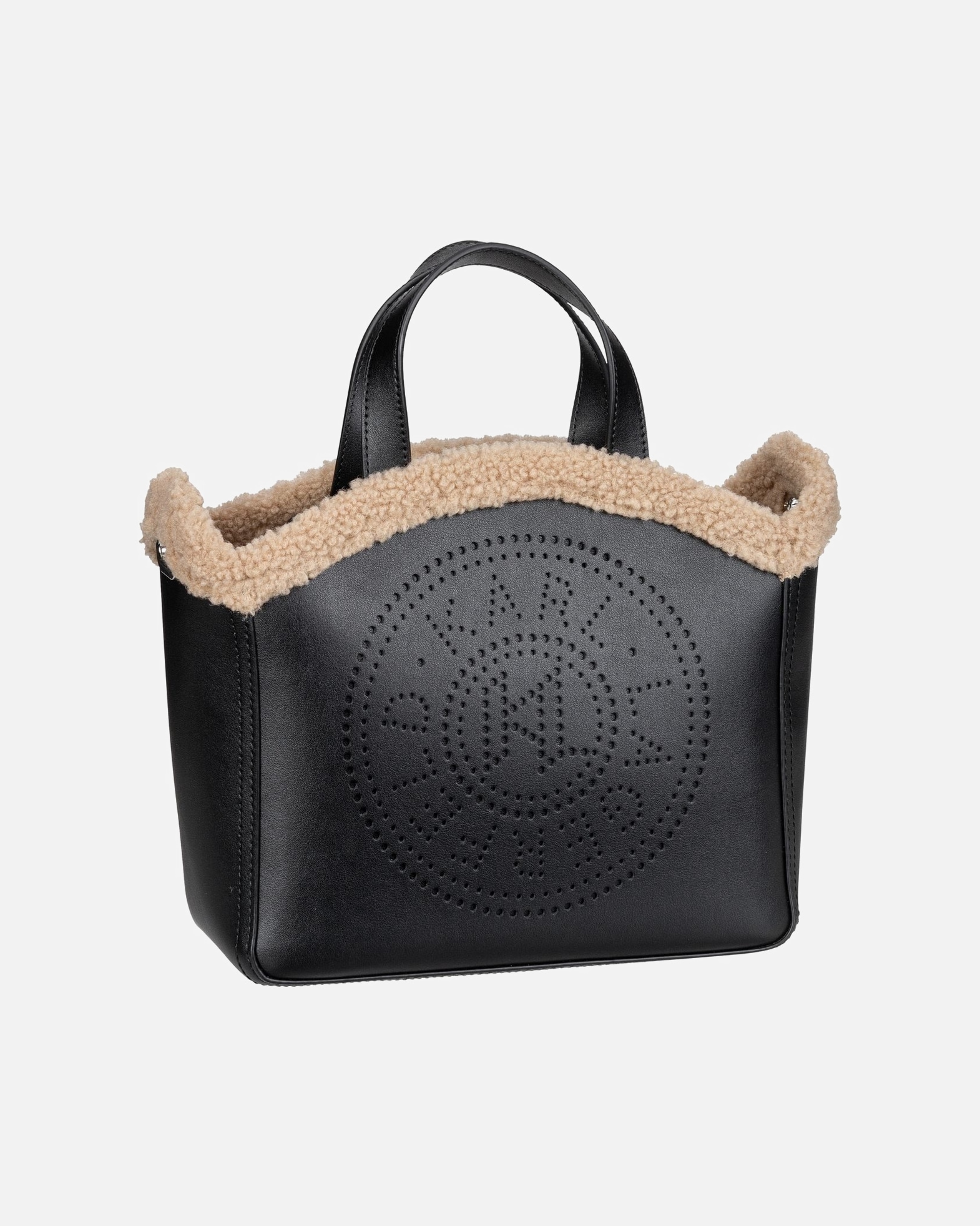 Classic Flap Umhängetasche Schwarz Stoff Hunter UmhÃ