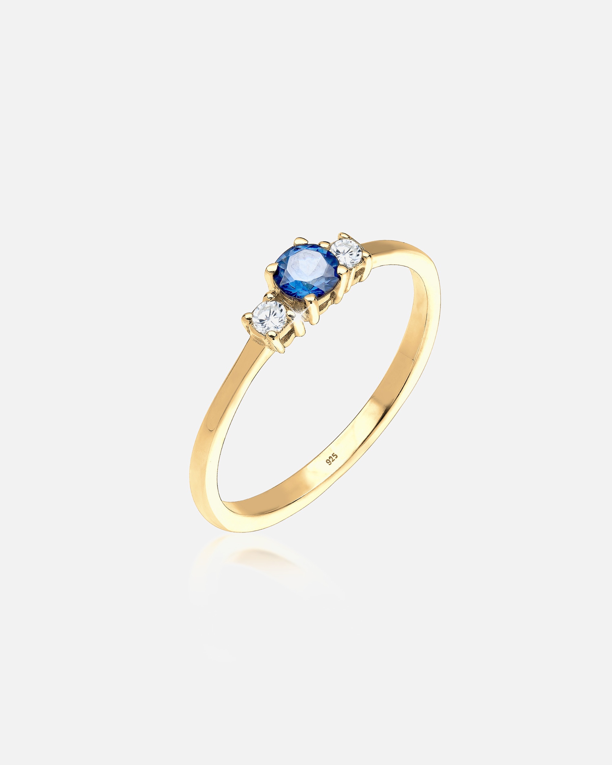 Ring für Weiblich Elli Verlobungsring Zirkonia 925 Sterling Silber 52